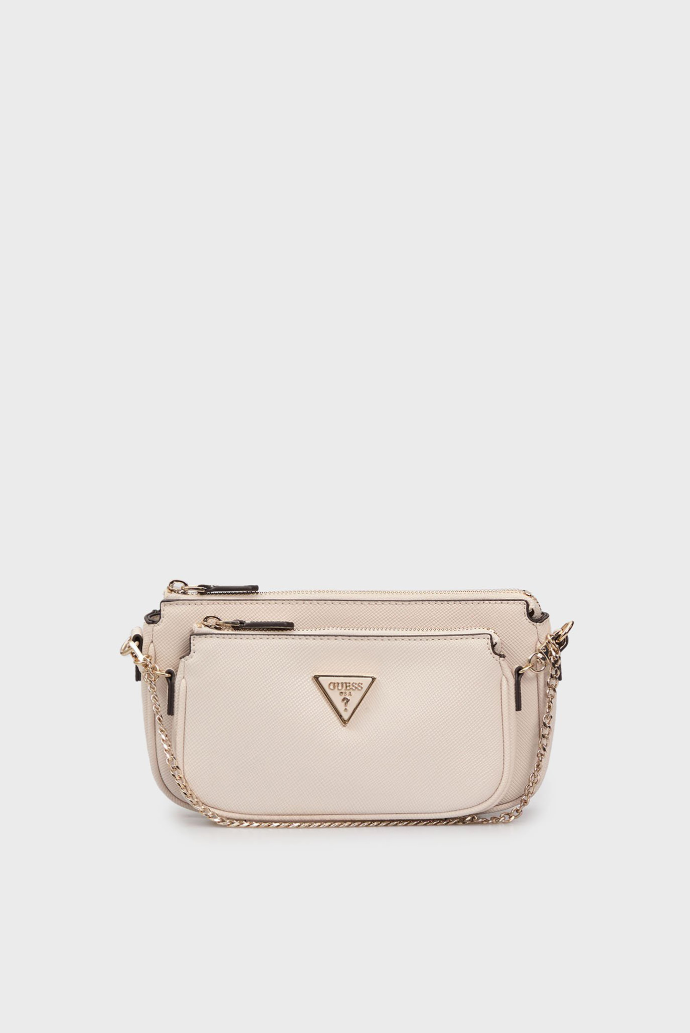 Женская белая сумка NOELLE DBL POUCH CROSSBODY Белый ONESIZE Guess HWZG7879710 Женская белая сумка NOELLE DBL POUCH CROSSBODY Белый ONESIZE Guess HWZG7879710