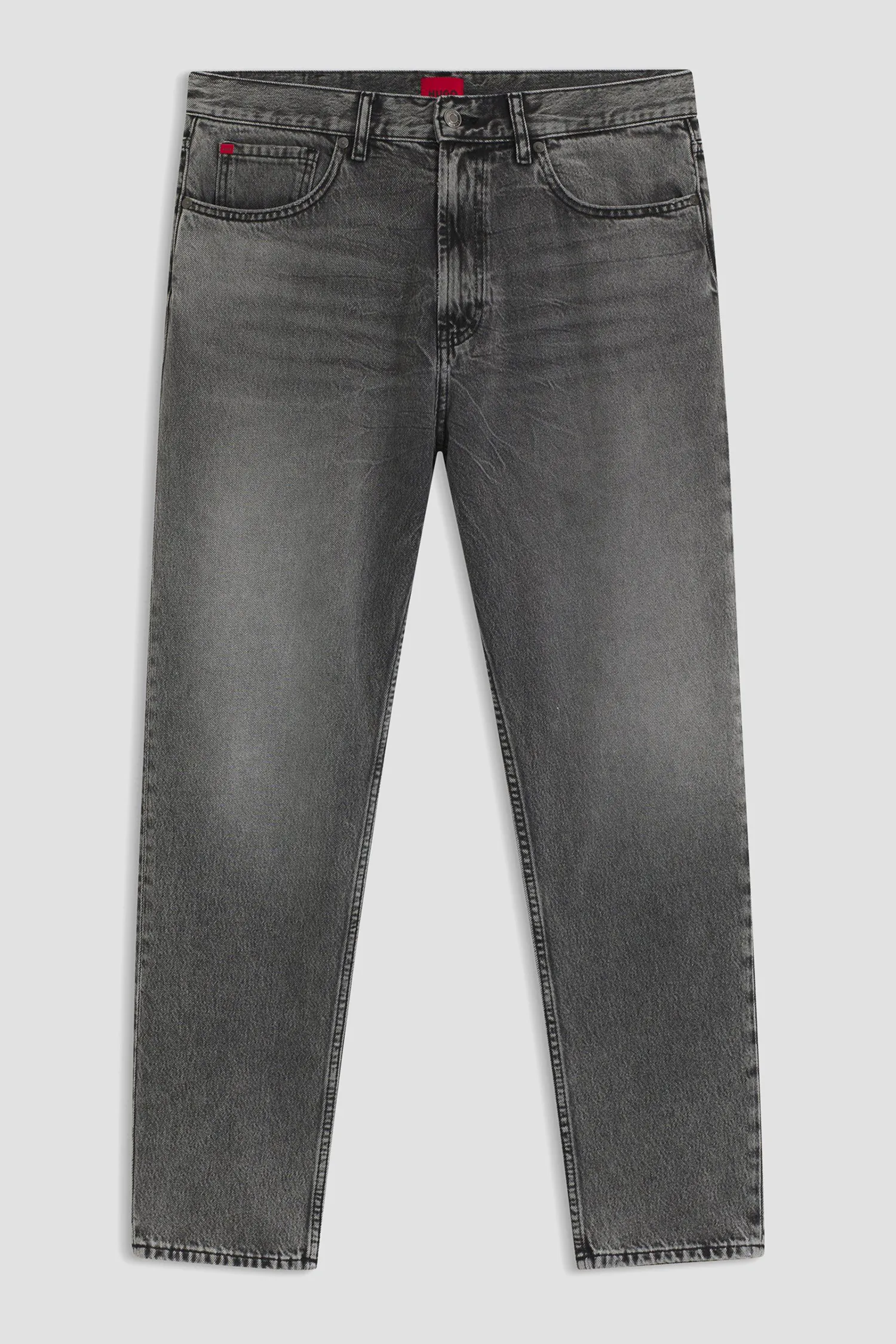 Чоловічі сірі джинси 5