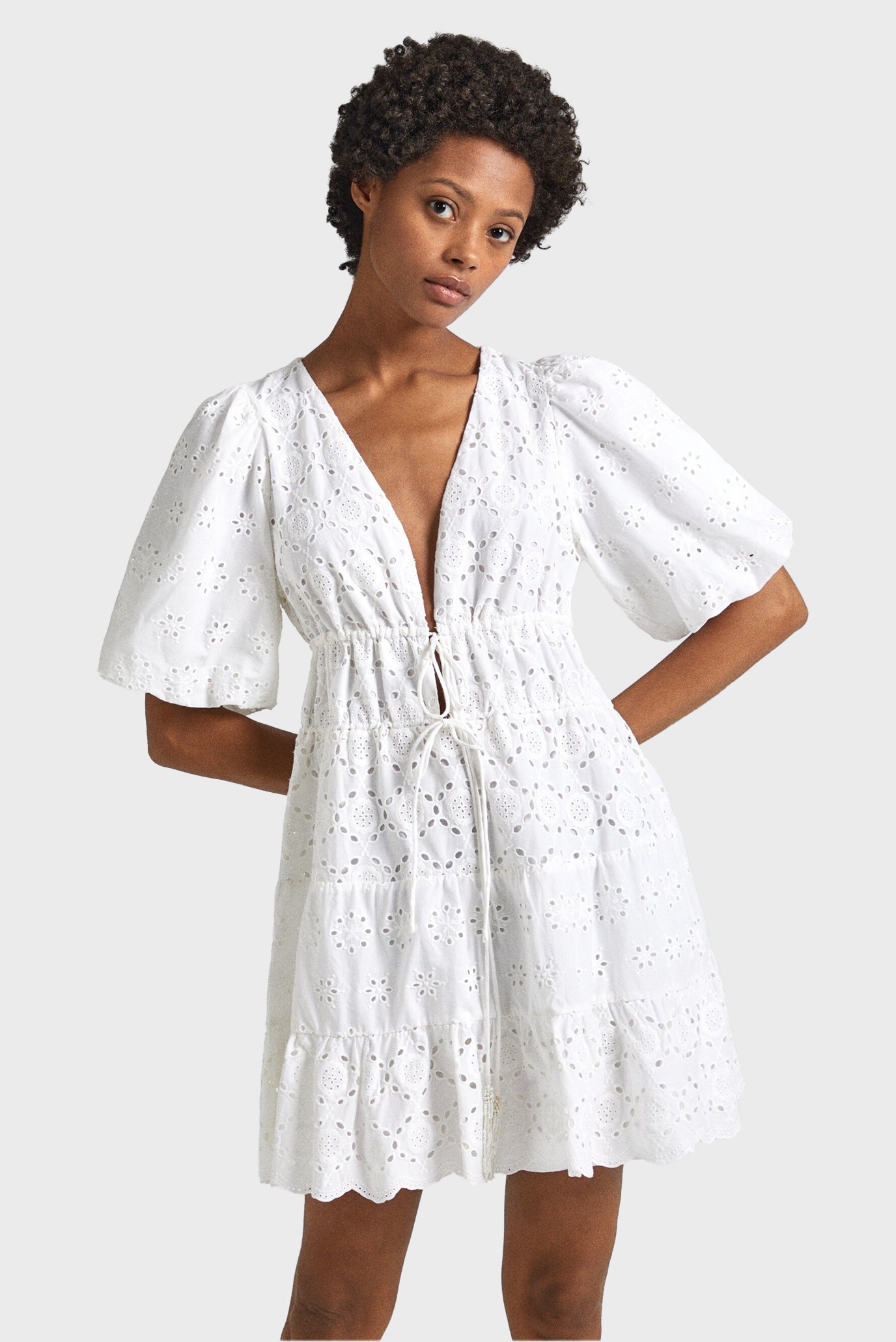 Жіноча біла сукня DELIA 1