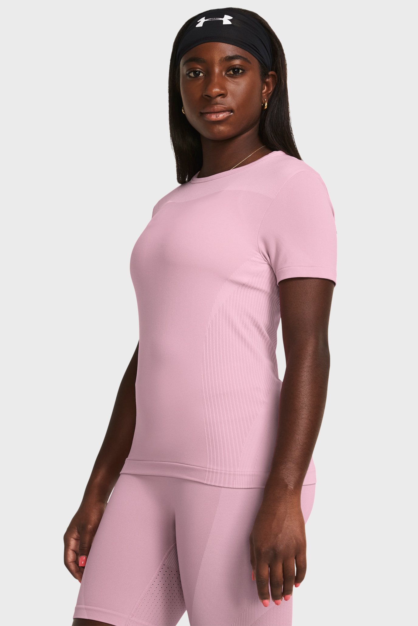 Женская розовая футболка Vanish Elite Seamless SS 1