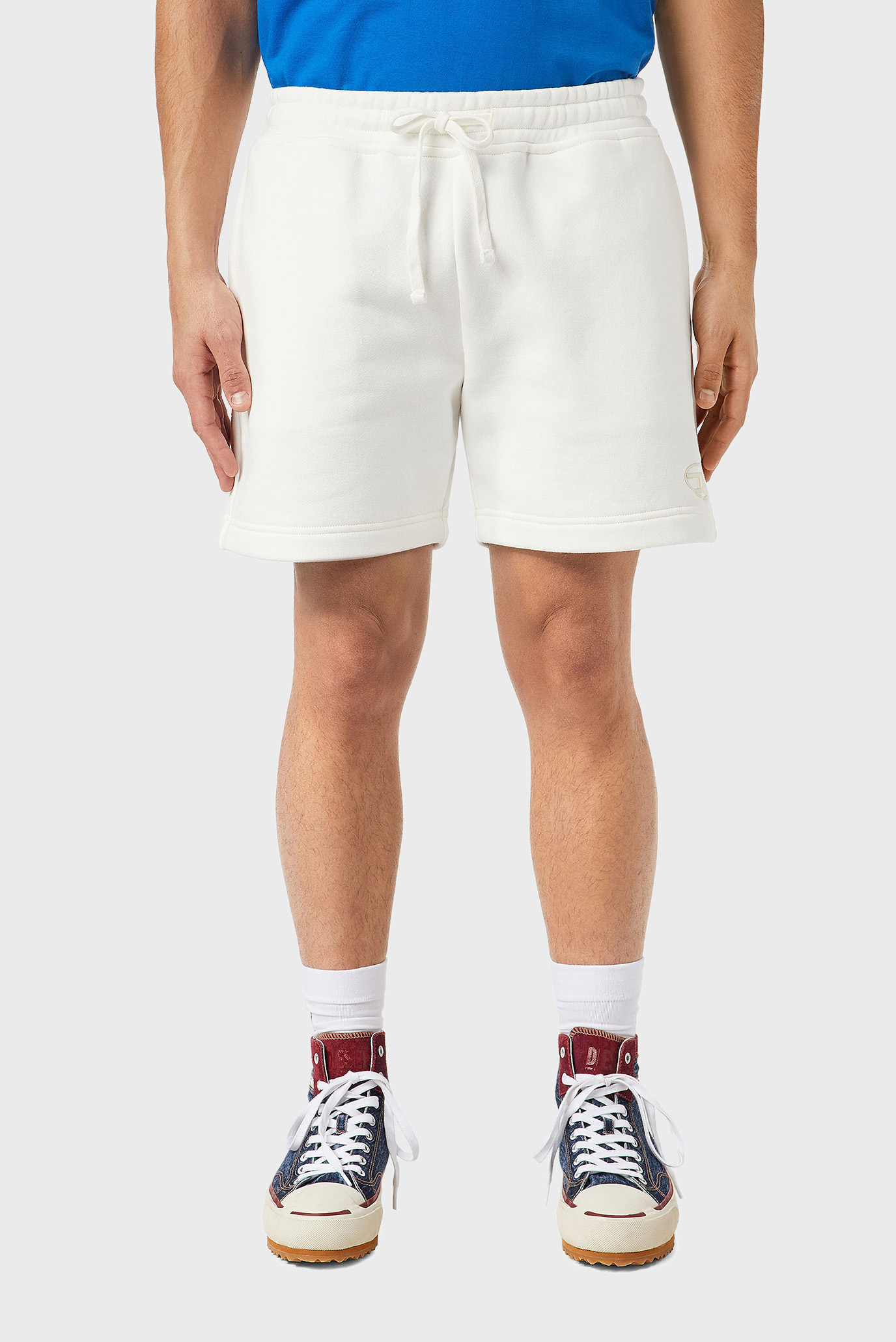 Чоловічі білі спортивні шорти P-STELT 1