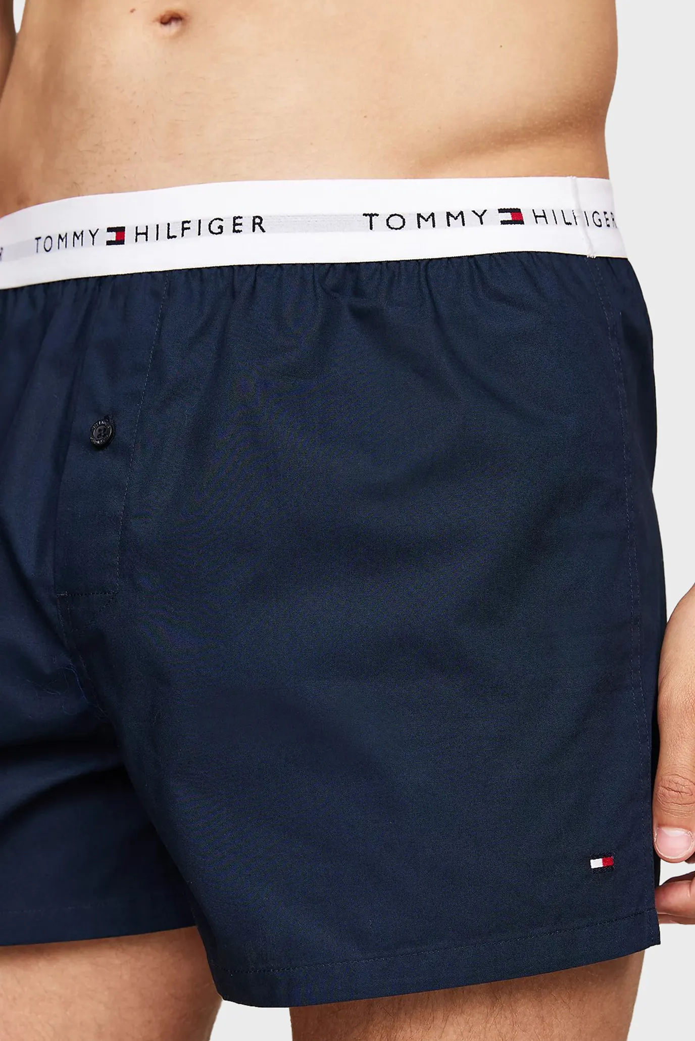 Мужские темно-синие трусы (2 шт) 2P WOVEN BOXER 5