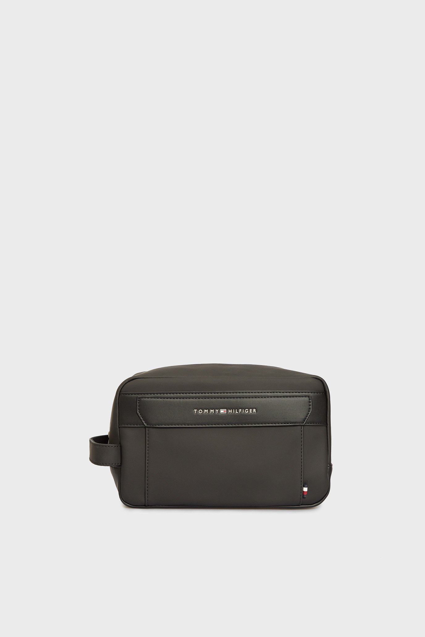 Мужской черный несессер TH CASUAL WASHBAG 1