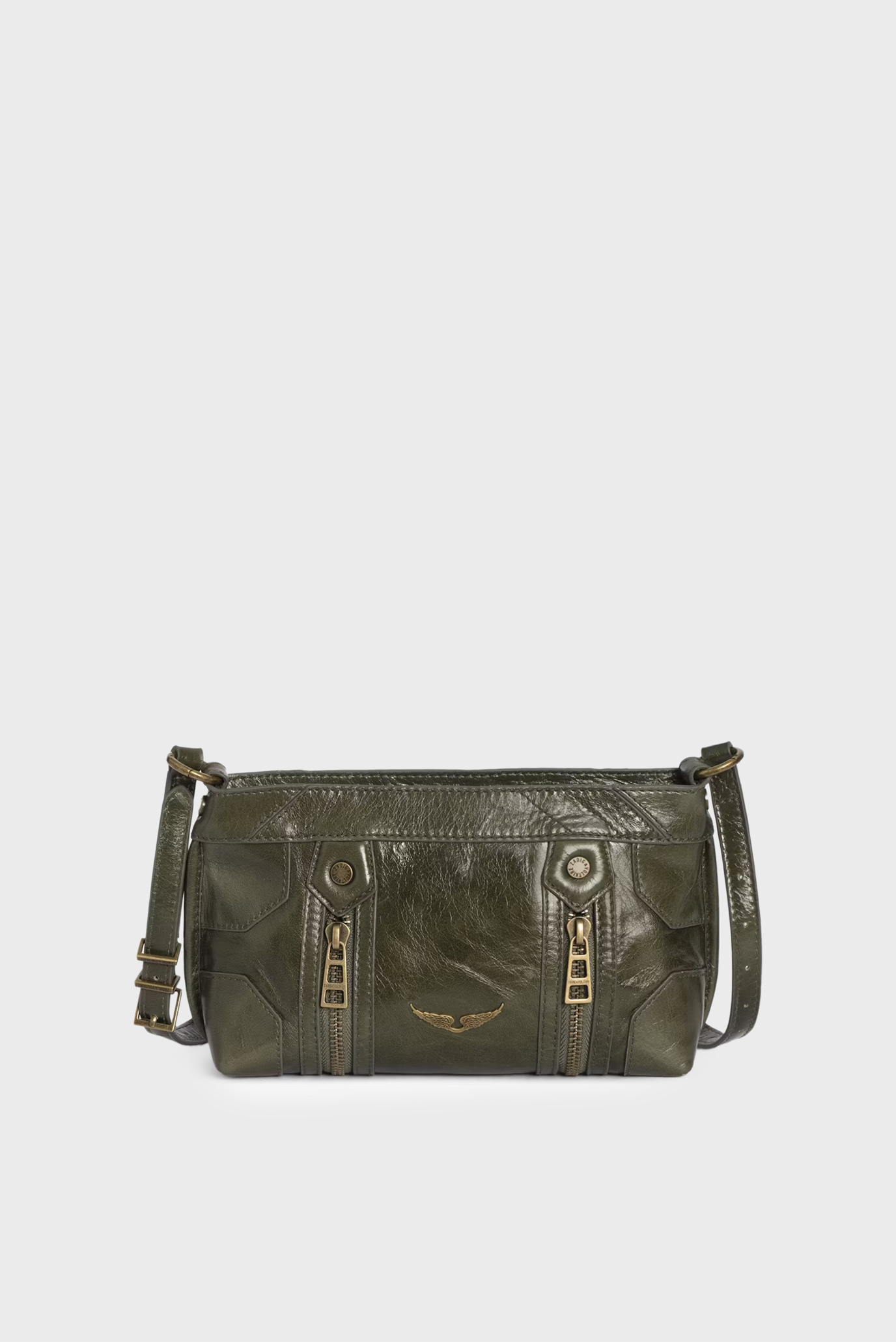 Женская оливковая кожаная сумка Sunny Mood Оливковый ONESIZE ZADIG&VOLTAIRE LWBA03845_RECORD Женская оливковая кожаная сумка Sunny Mood Оливковый ONESIZE ZADIG&VOLTAIRE LWBA03845_RECORD