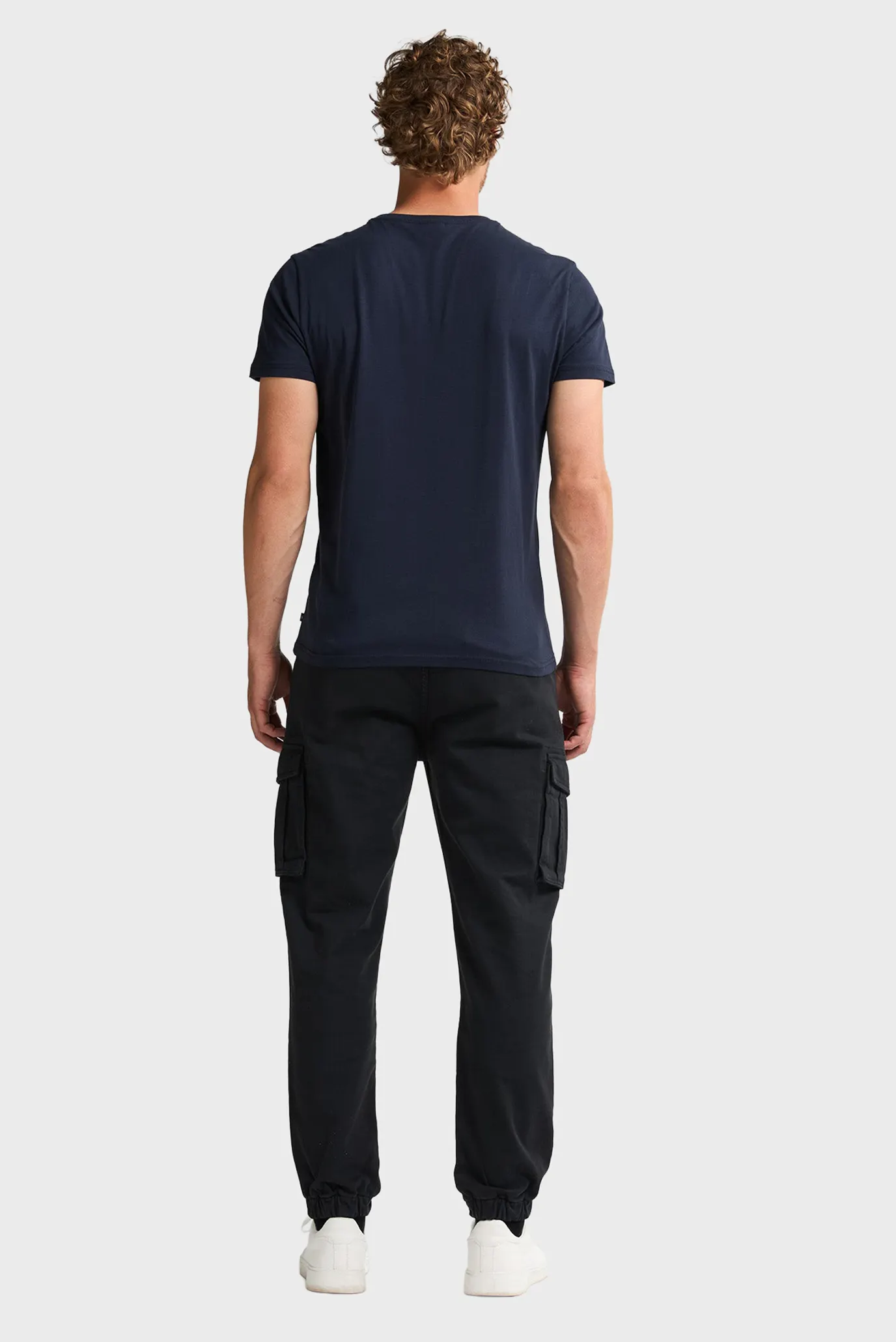 Чоловіча темно-синя футболка Classic 4