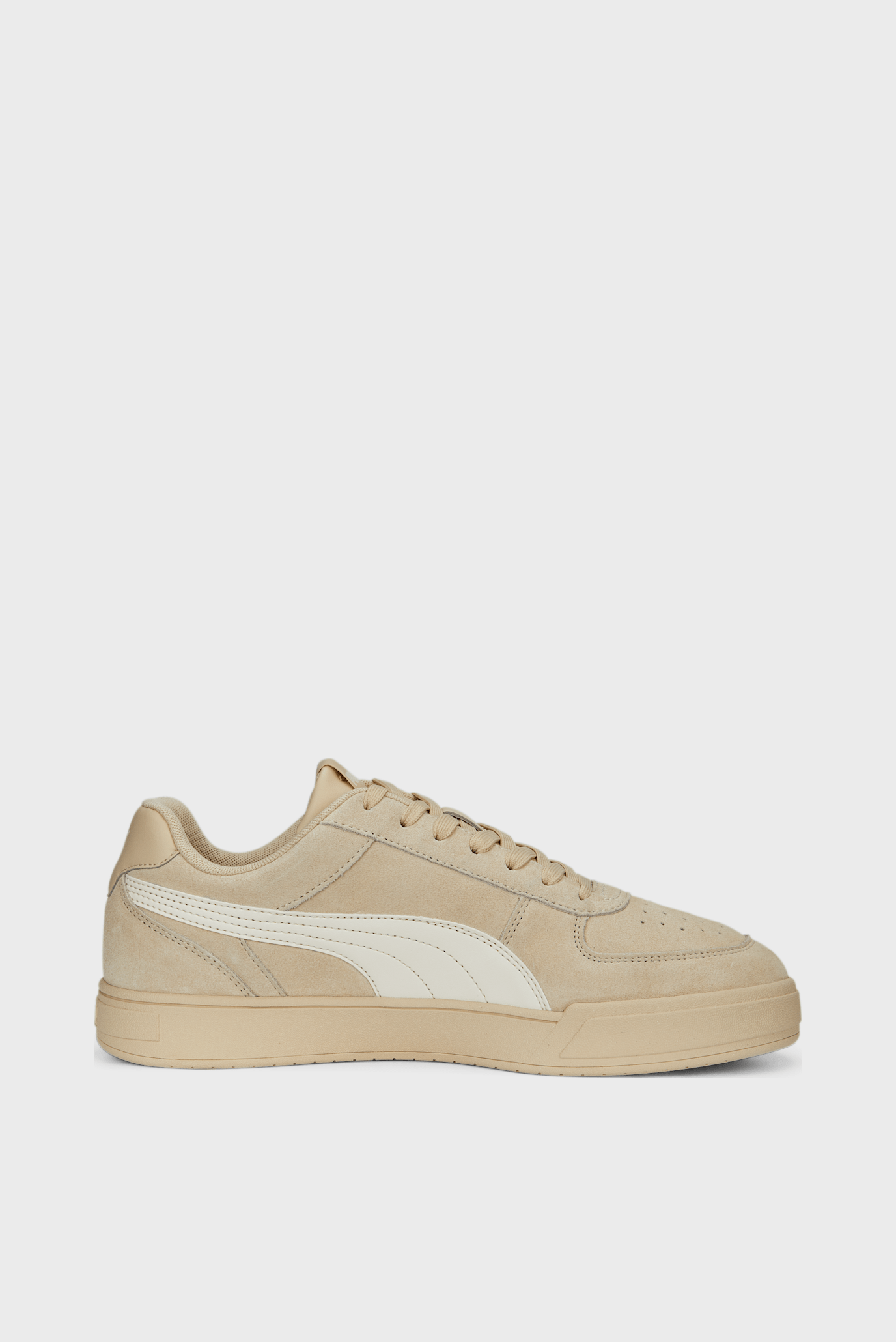 Бежеві шкіряні снікерси PUMA Caven Suede Sneakers 1