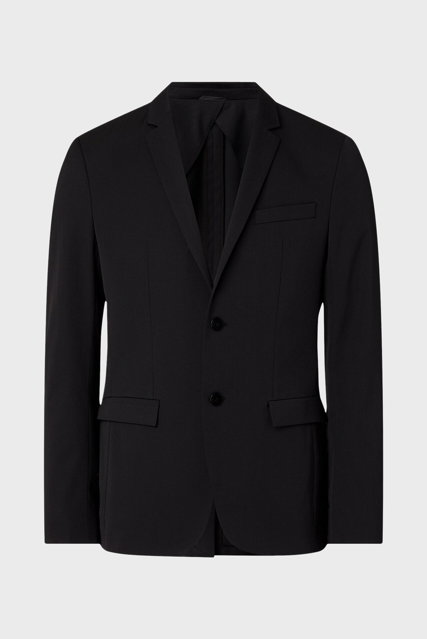 Мужской черный пиджак TRAVEL GABARDINE SLIM BLAZER 1