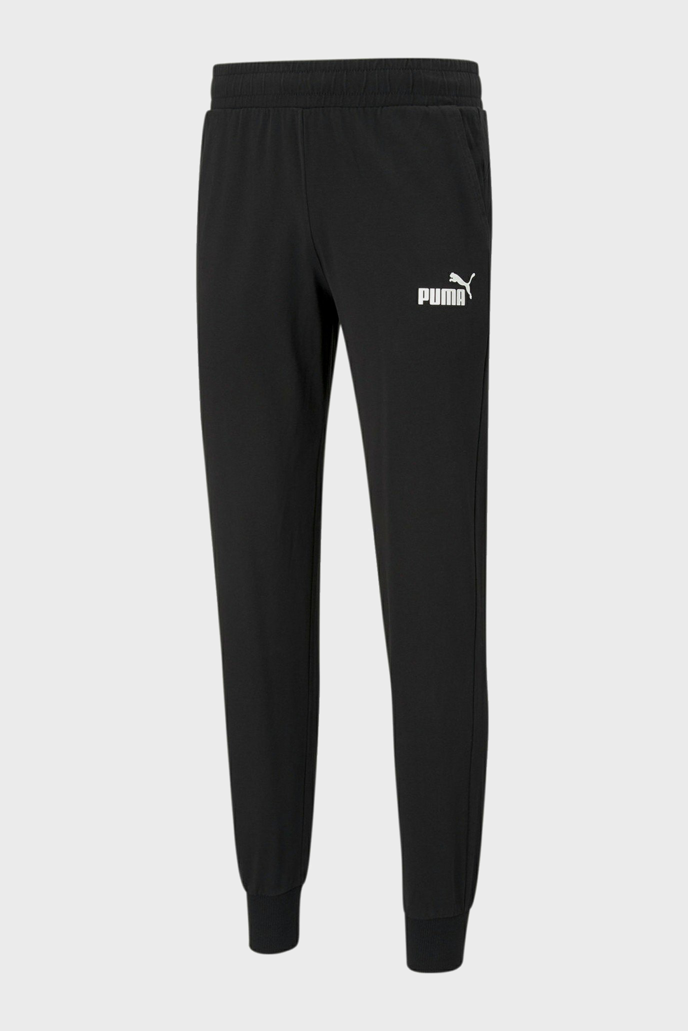 Чоловічі чорні спортивні штани Essentials Jersey Men’s Sweatpants 1