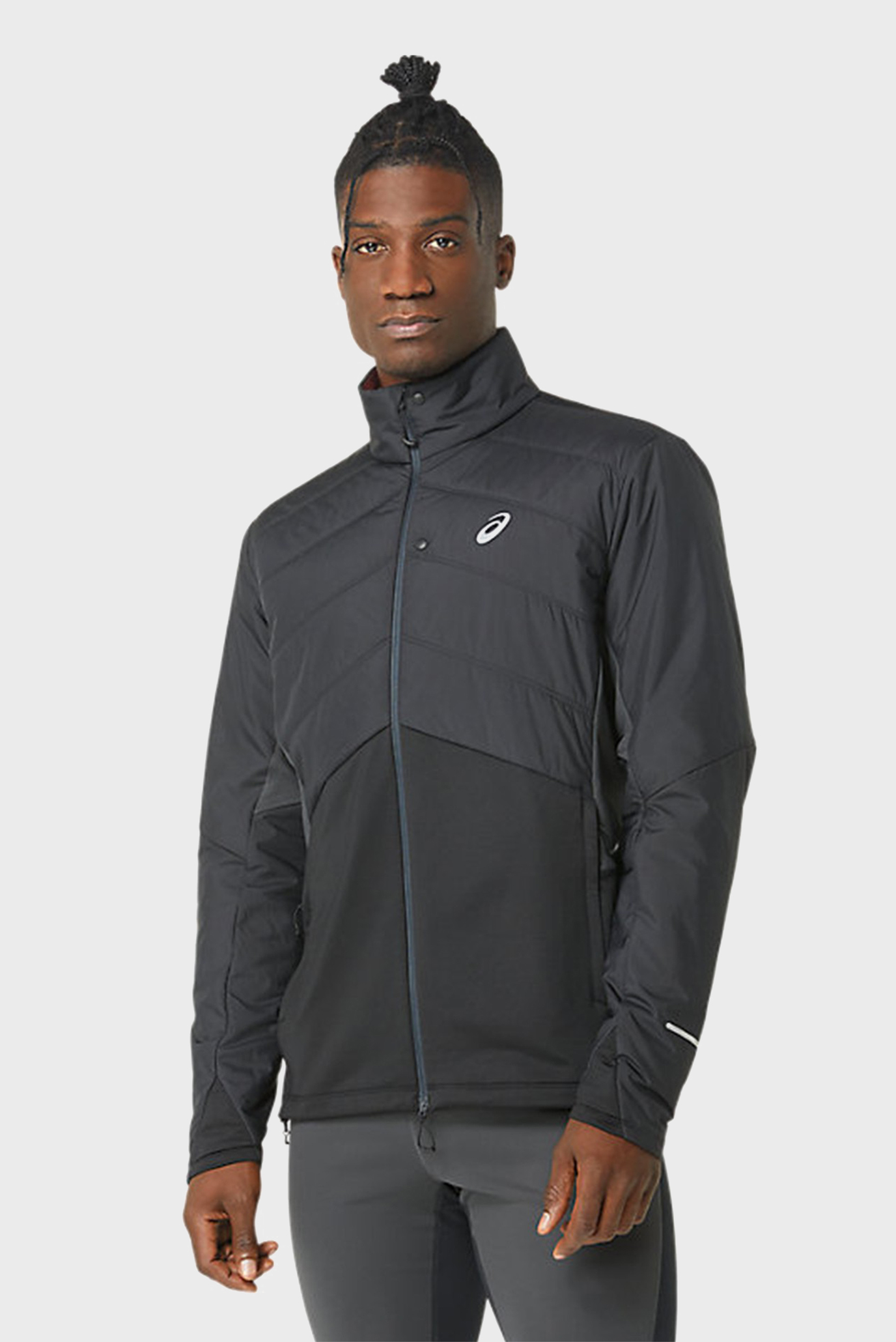 Чоловіча чорна куртка Winter Run Jacket 1