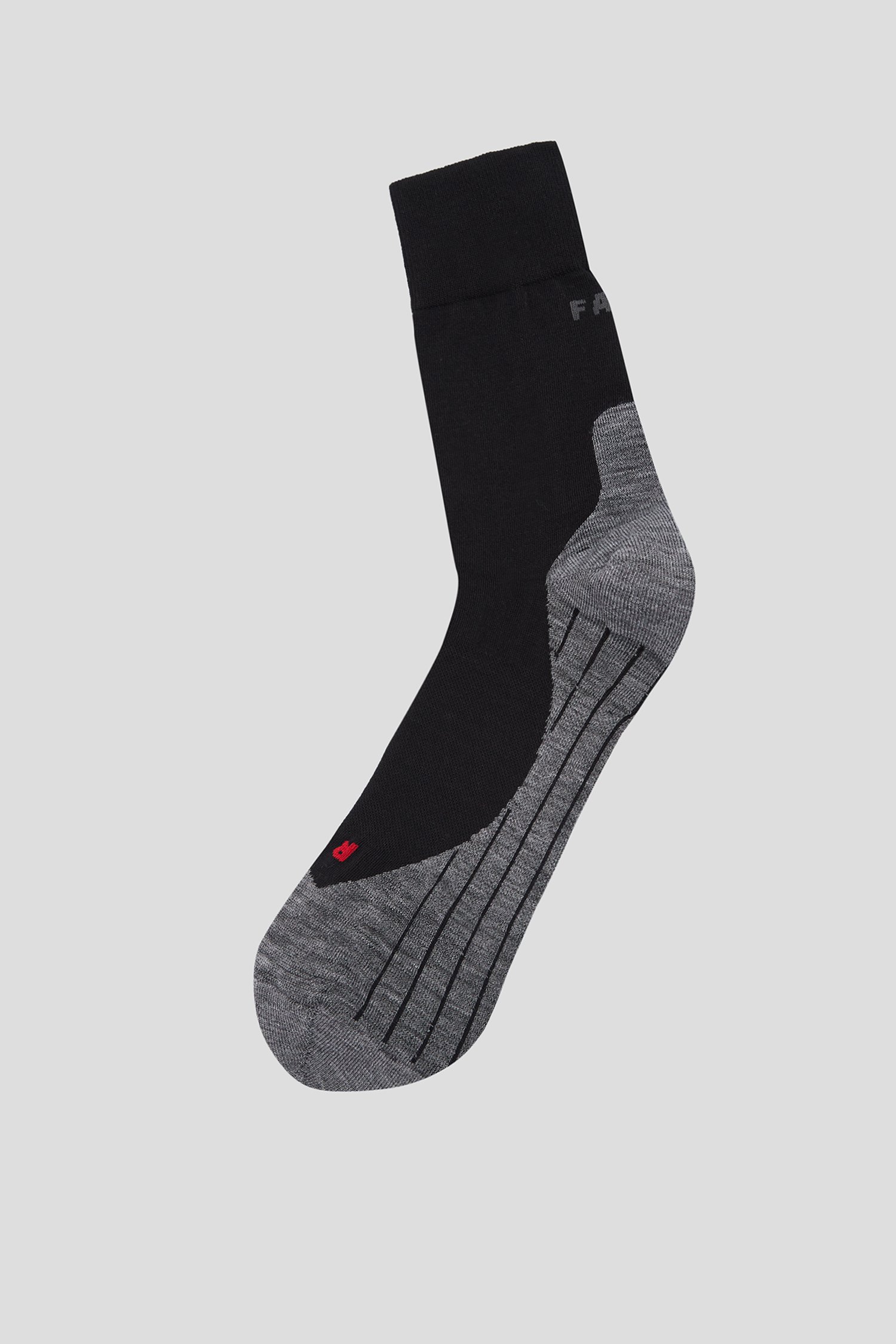 Мужские черные носки для бега 1