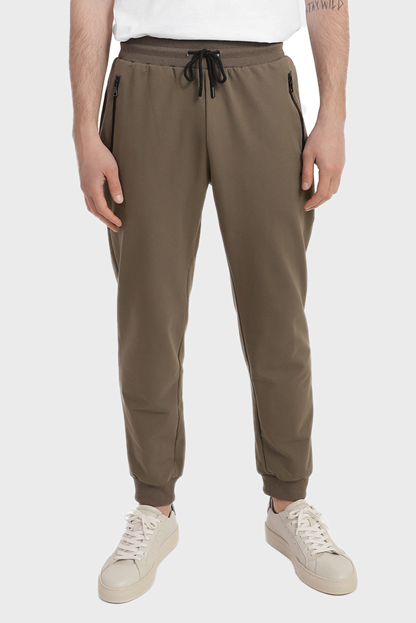Мужские коричневые спортивные брюки Kenton 1