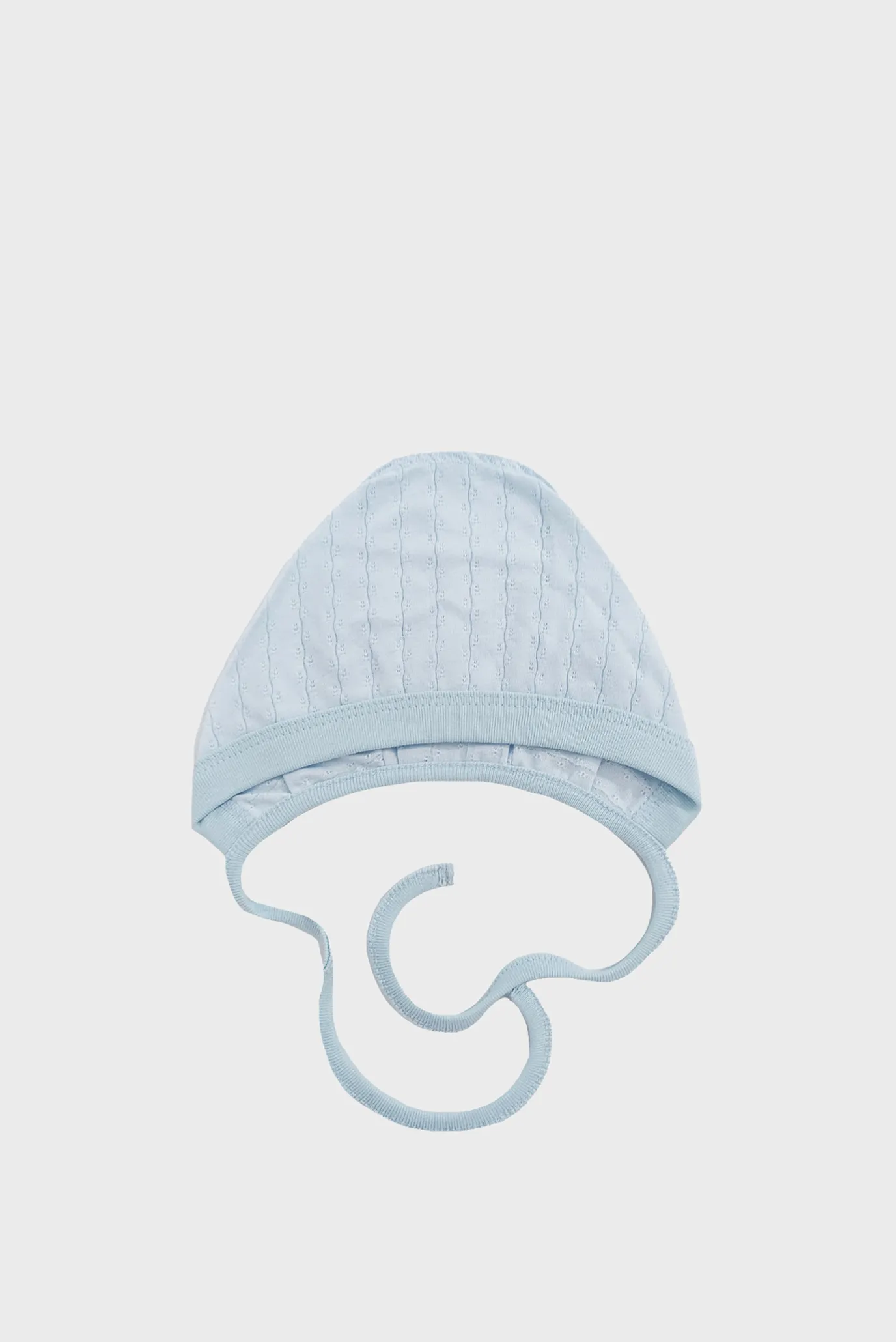 Дитячий блакитний чепчик 1