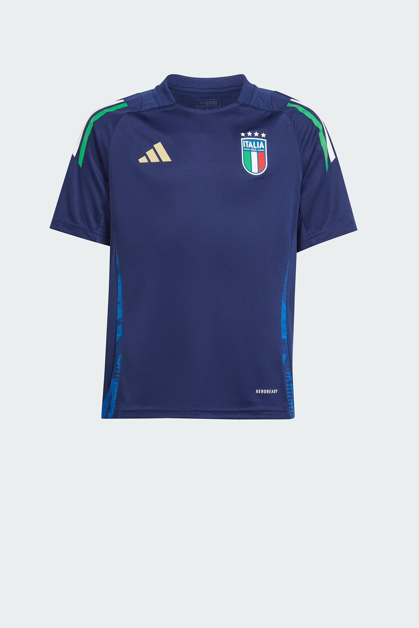 Детская темно-синяя спортивная футболка Italy Tiro 24 Competition Kids 1