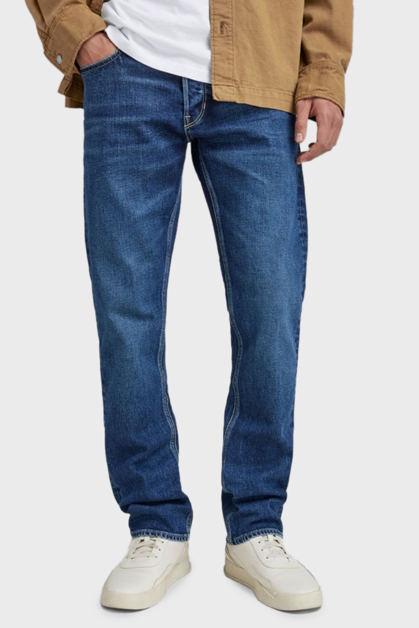 Мужские синие джинсы Mosa Straight 1