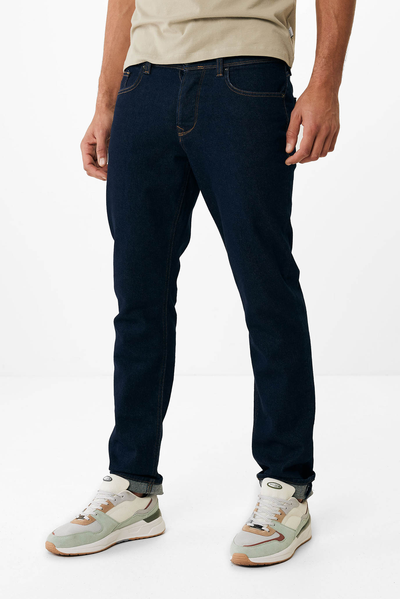 Мужские темно-синие джинсы STEVE 1