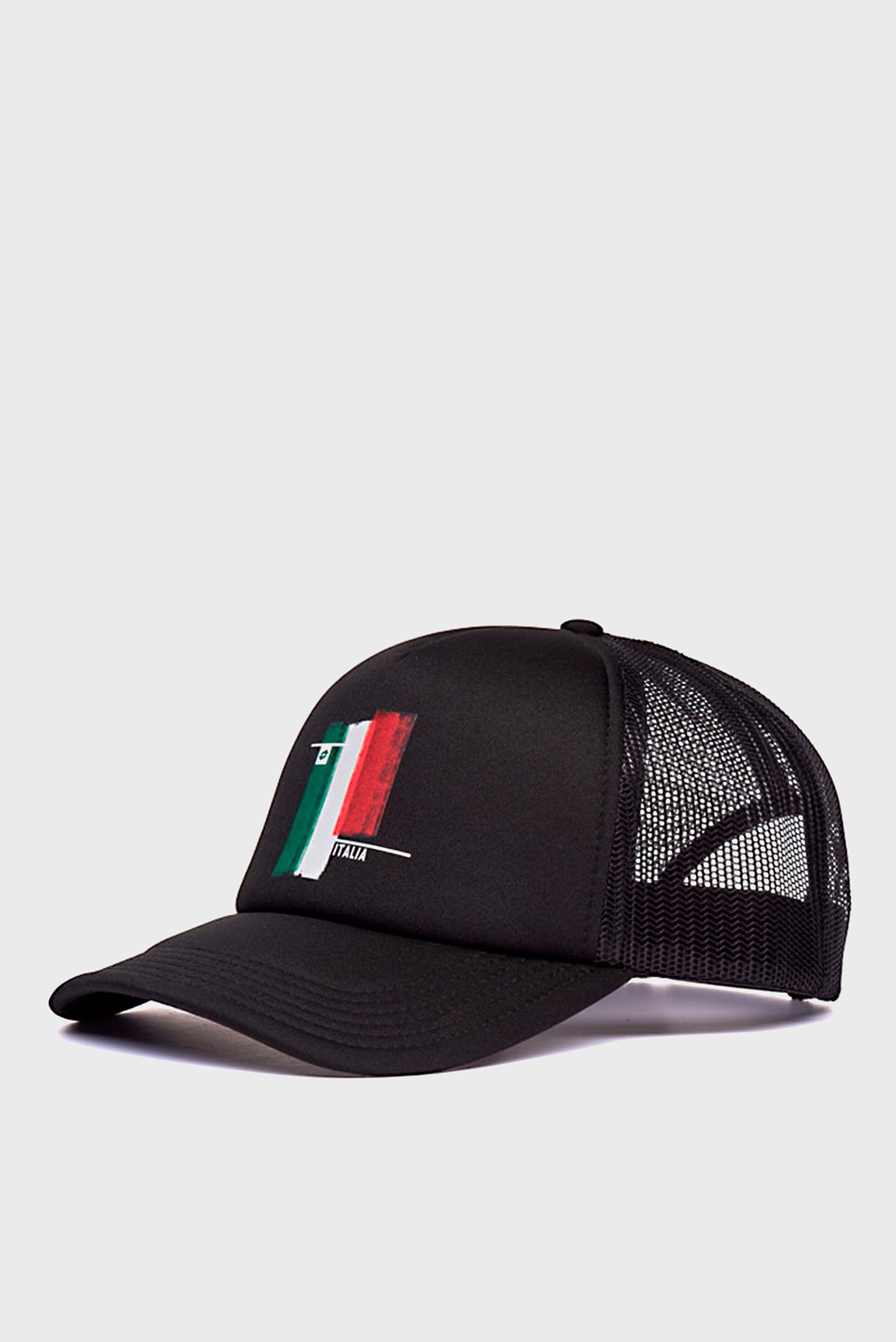 Мужская черная кепка CAP FLAG ITALY 1