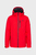 Мужская красная лыжная куртка ISAAC