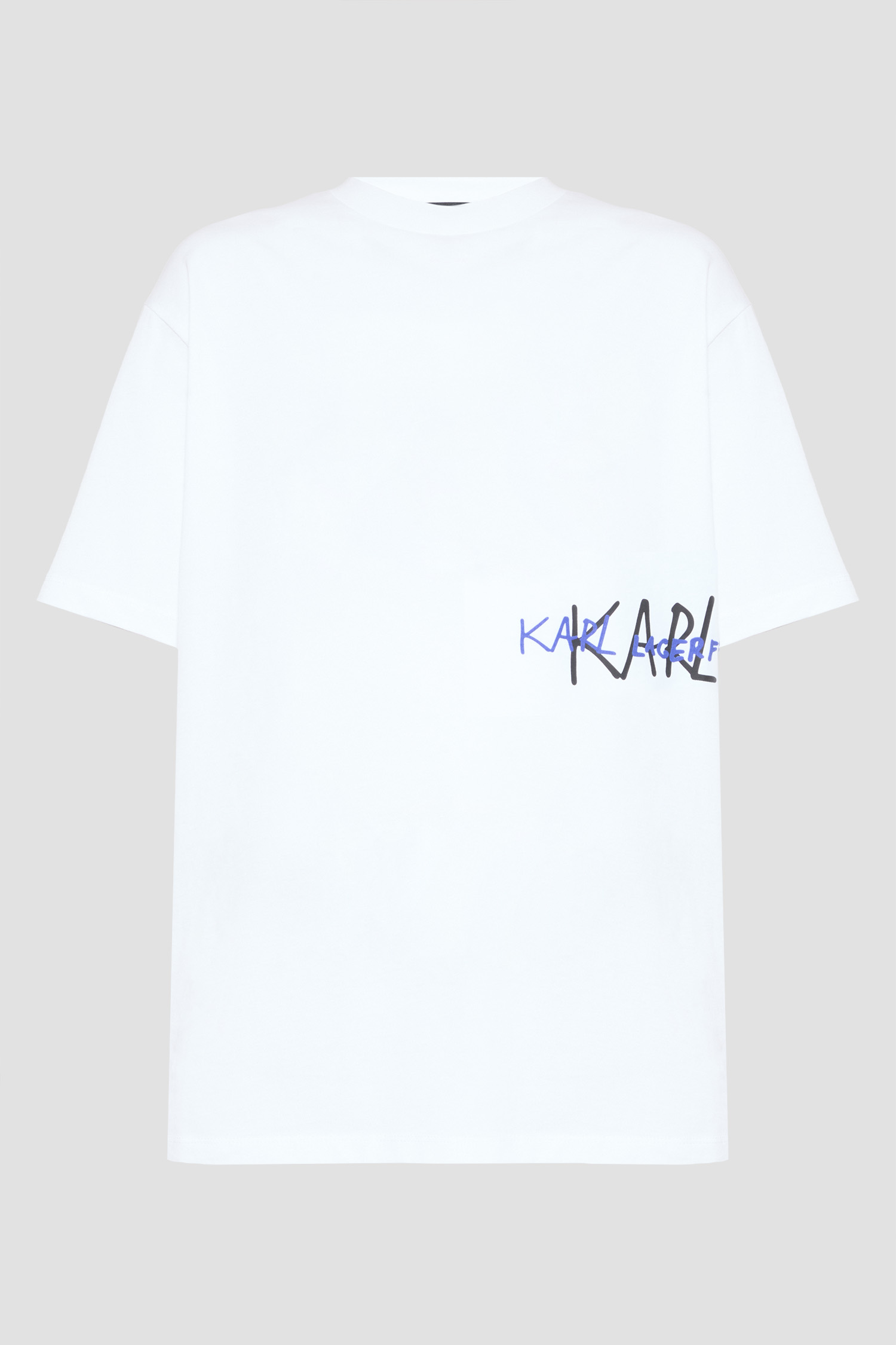 Мужская белая футболка Белый XXL Karl Lagerfeld 553225.755145;10 Мужская белая футболка Белый XXL Karl Lagerfeld 553225.755145;10