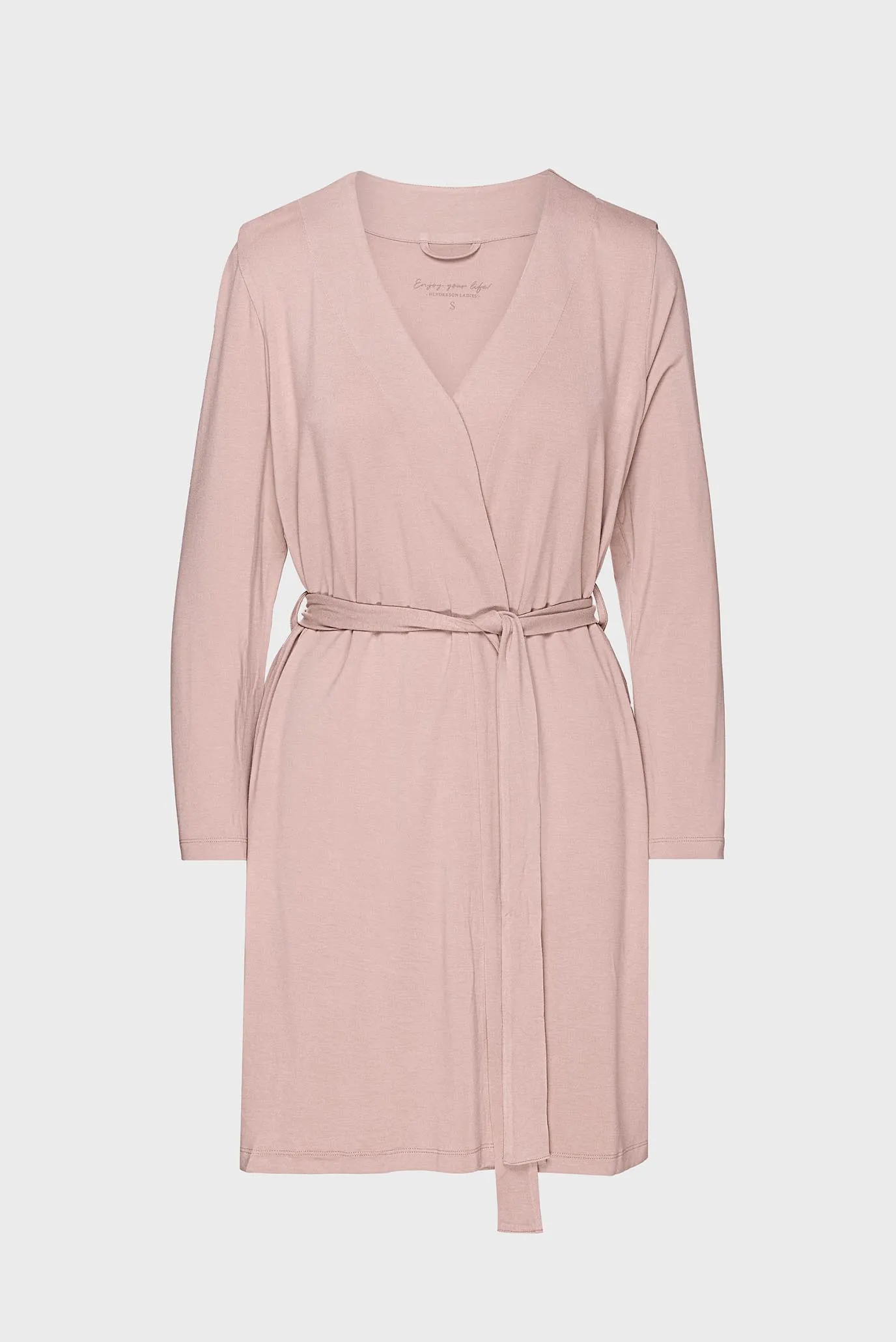 Женский розовый халат Noves 5