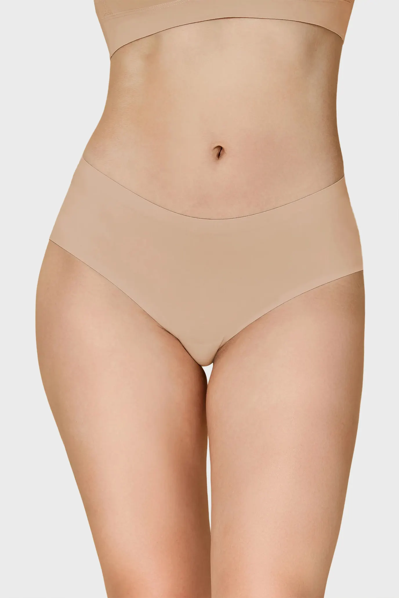 Жіночі бежеві трусики 3