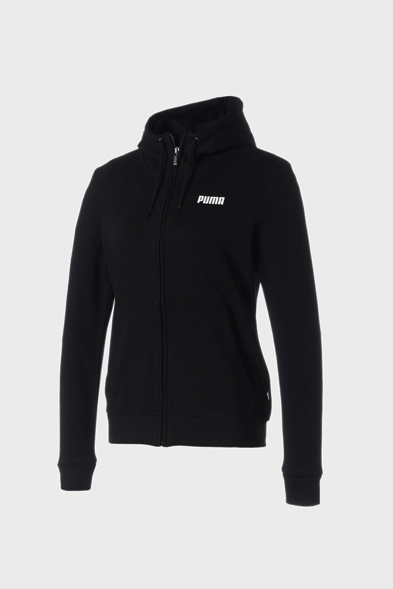 Женское черное худи ESS FZ Hoody TR W 1