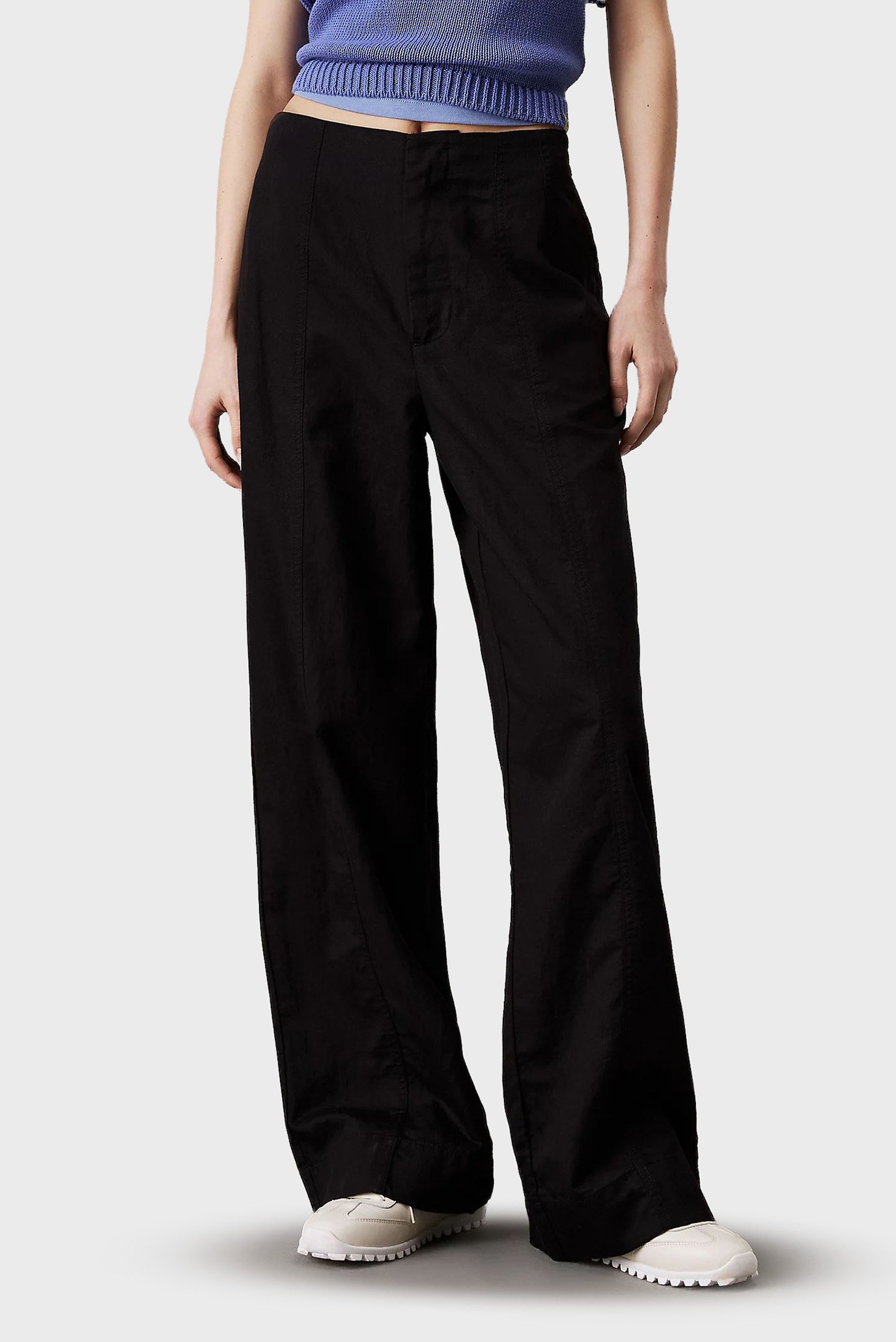 Женские черные брюки SOFT Черный S Calvin Klein Jeans J20J225340 Женские черные брюки SOFT Черный S Calvin Klein Jeans J20J225340