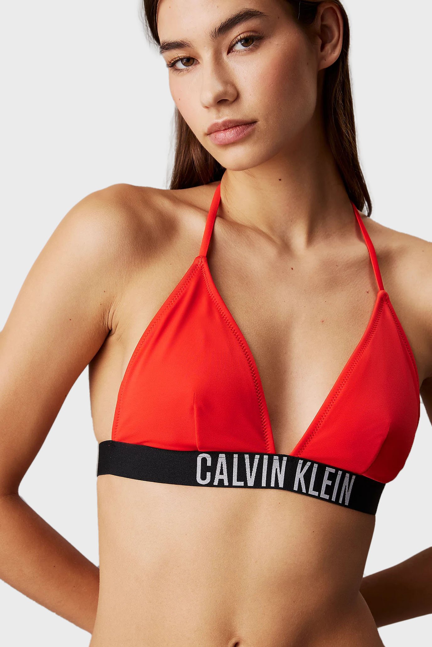 Женский красный лиф от купальника Красный M Calvin Klein KW0KW02854 Женский красный лиф от купальника Красный M Calvin Klein KW0KW02854