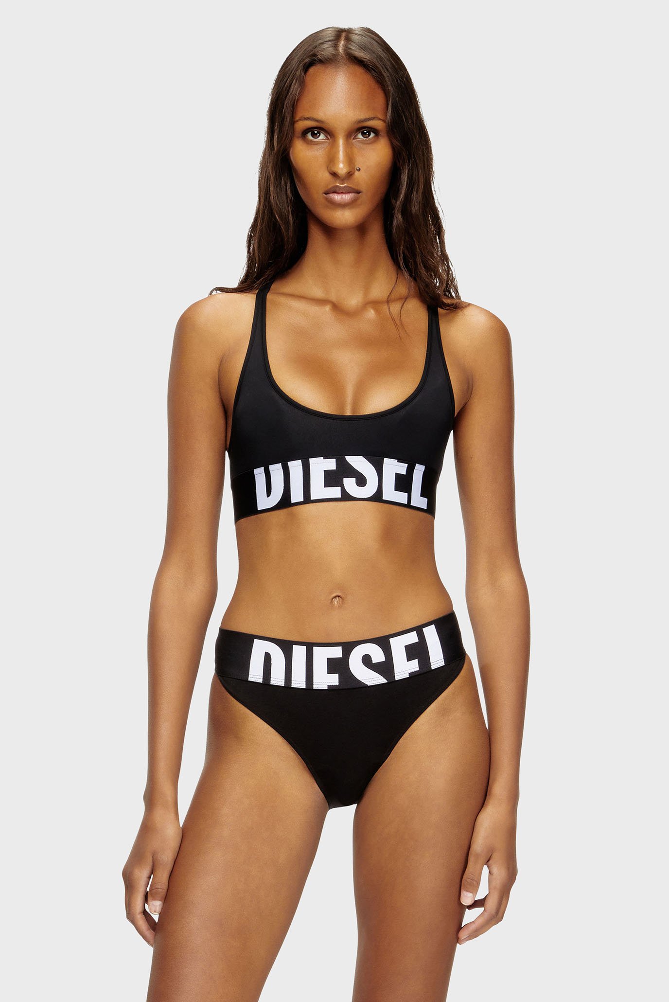 Женский черный топ Черный S Diesel A18277 0PLAR Женский черный топ Черный S Diesel A18277 0PLAR