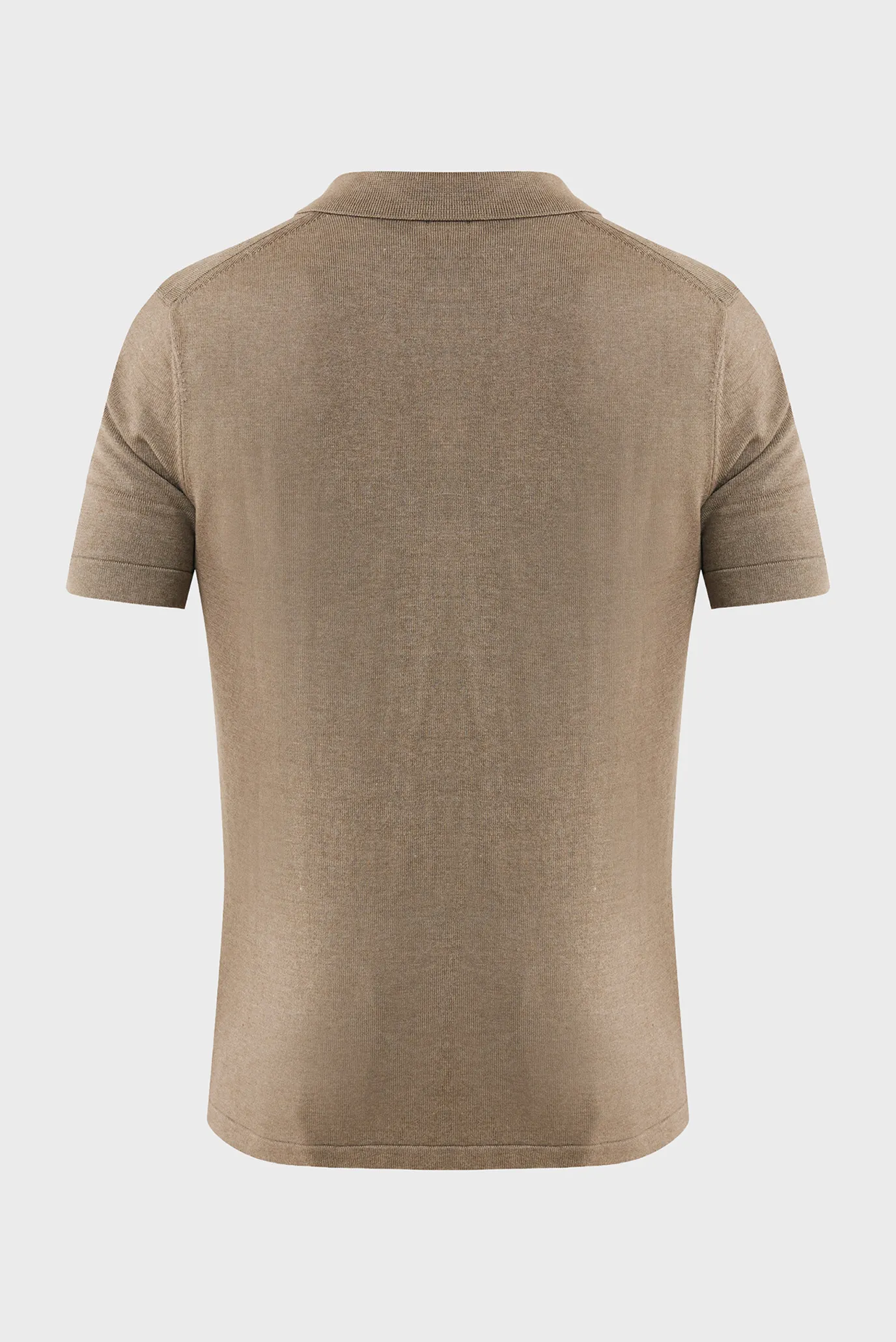 Чоловіче бежеве поло GIUSEPPE Premium knit polo 5