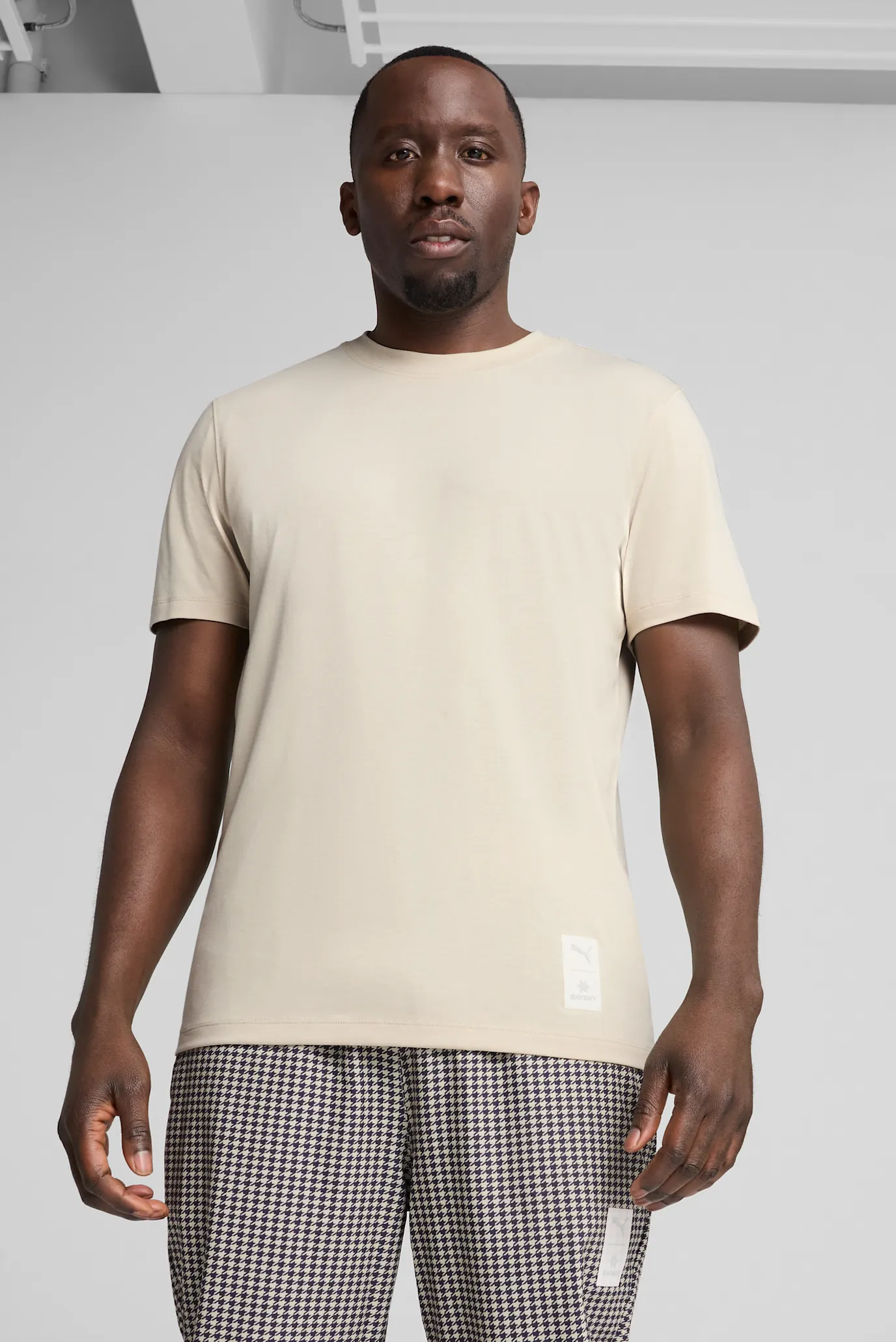 Бежева футболка PUMA x SAYSKY Running Tee (унісекс) 3