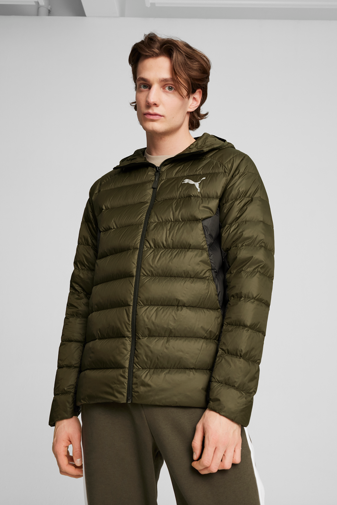 Мужской зеленый пуховик PackLITE Down Jacket Men 1