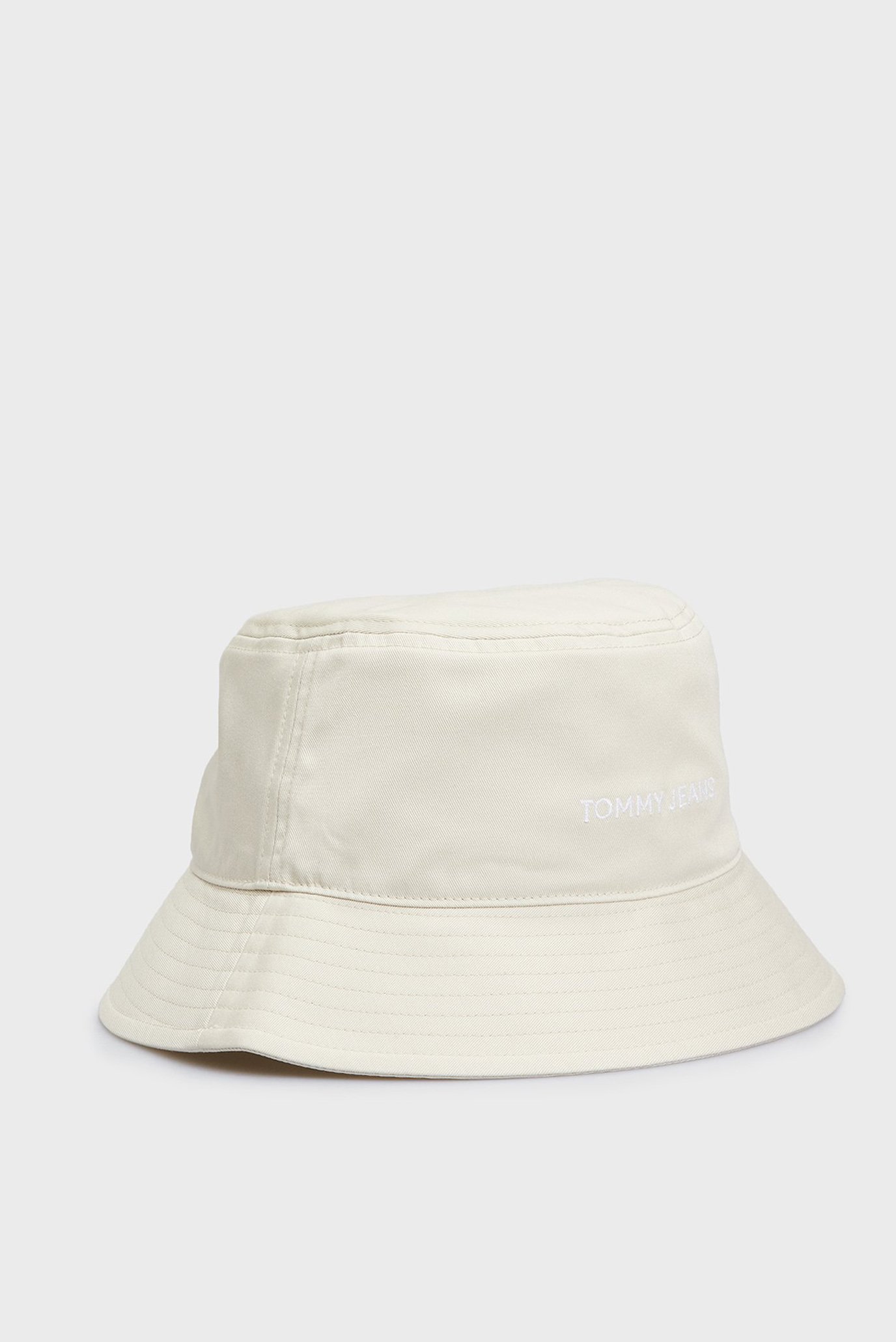 Женская бежевая панама TJW LINEAR LOGO BUCKET HAT 1