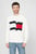 Чоловічий білий светр BIG GRAPHIC SWEATER