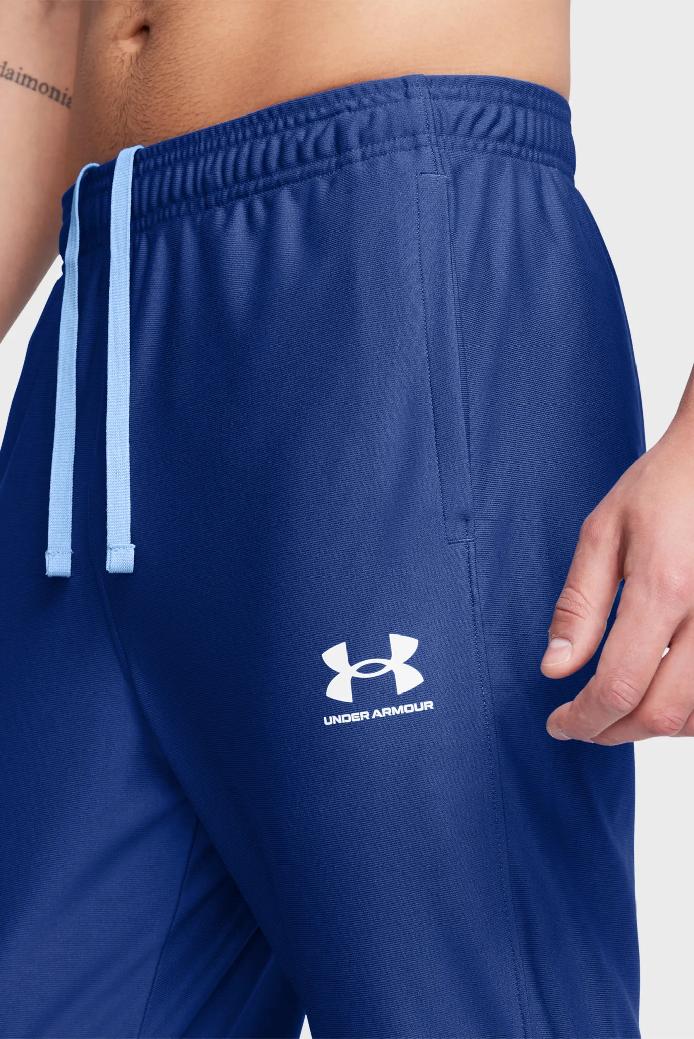 Чоловічий синій спортивний костюм (кофта, штани) UA M's Ch. Tracksuit 3