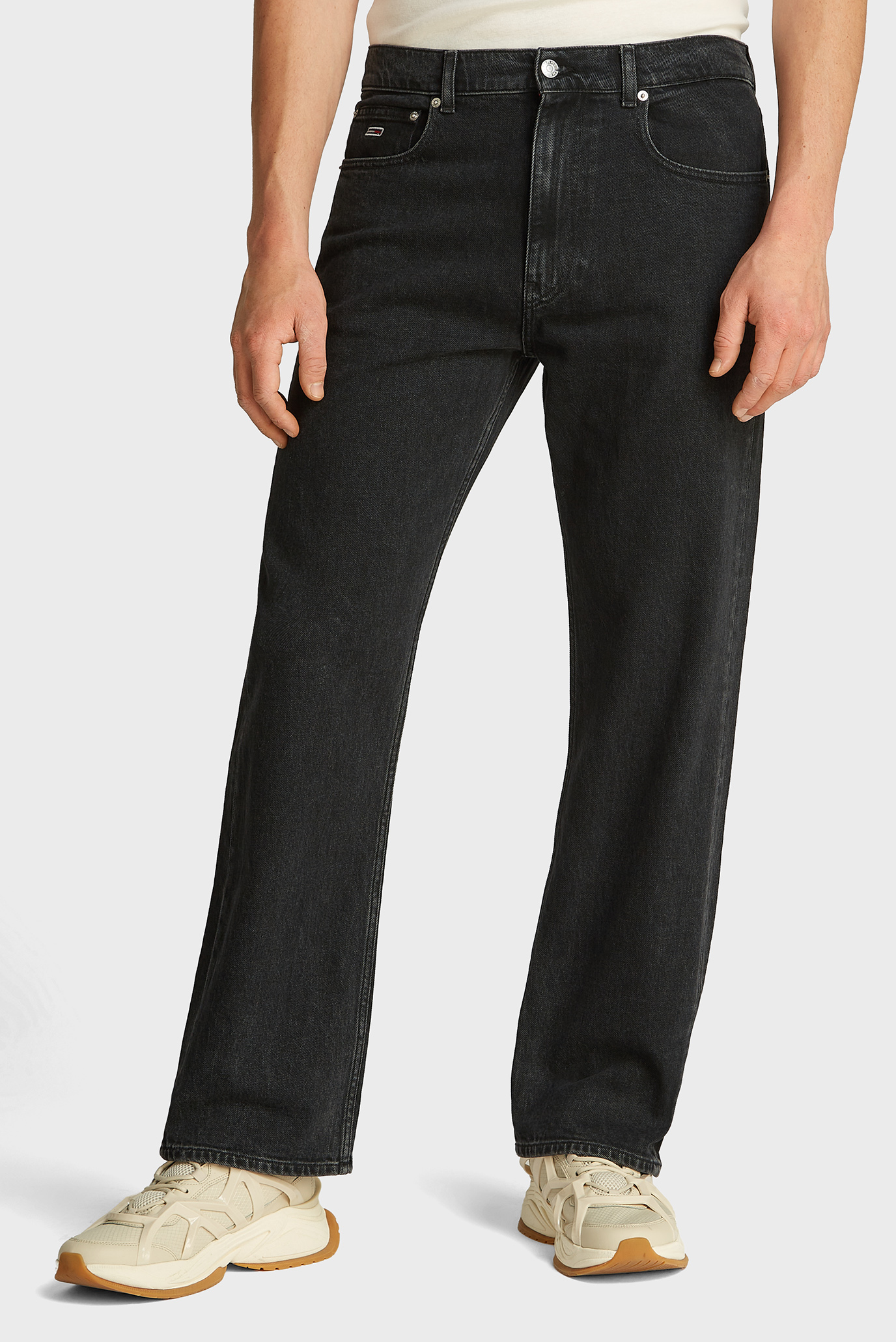 Мужские черные джинсы OTIS REGULAR STR AI4181 Черный 34-32 Tommy Jeans DM0DM21189 Мужские черные джинсы OTIS REGULAR STR AI4181 Черный 34-32 Tommy Jeans DM0DM21189