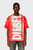 Мужская красная футболка T-BOXT-BISC