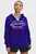 Жіноче синє худі Pjt Rck IP FZ