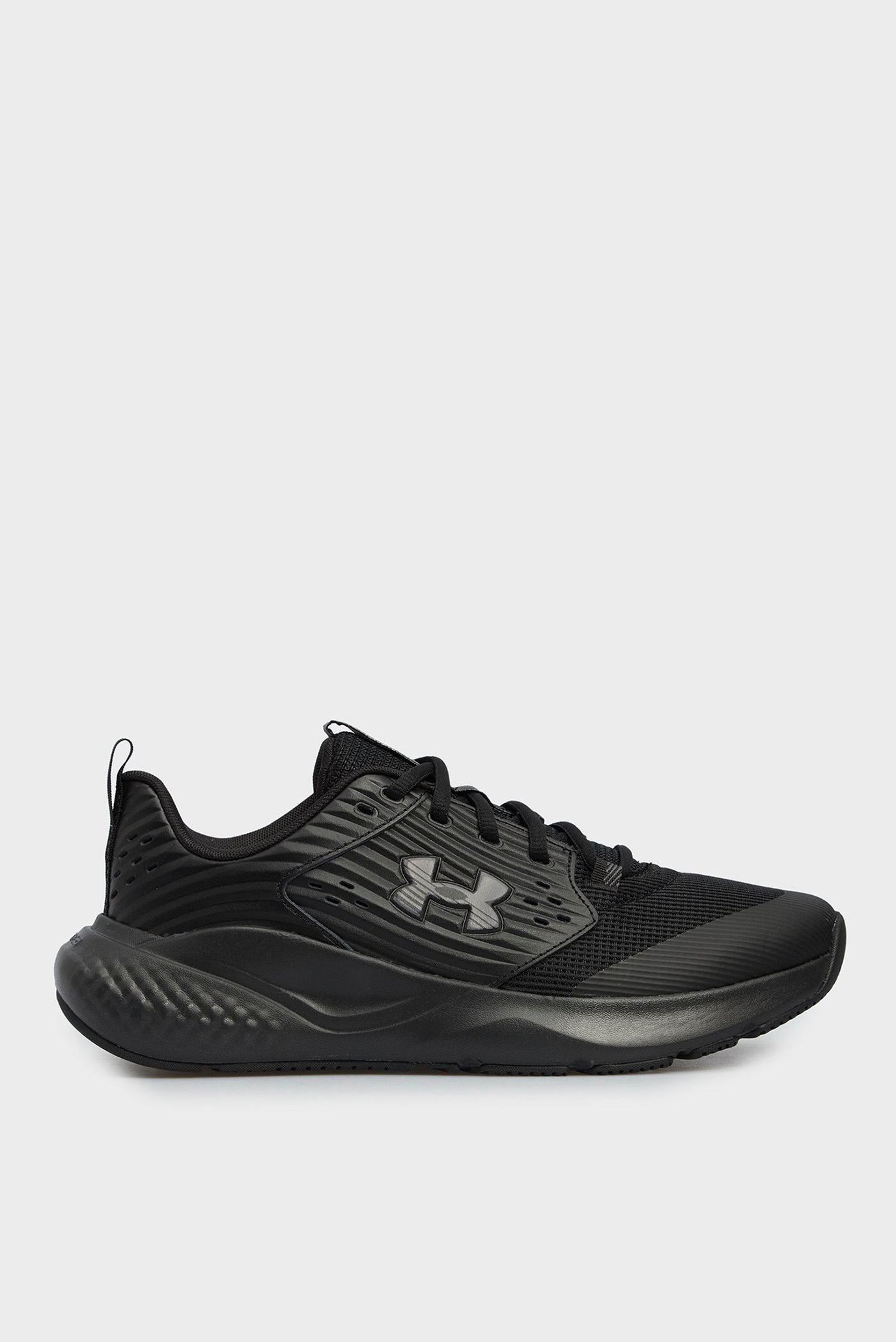 Мужские черные кожаные кроссовки UA Charged Commit TR 4 Черный 9.5 Under Armour 3026017-005 Мужские черные кожаные кроссовки UA Charged Commit TR 4 Черный 9.5 Under Armour 3026017-005
