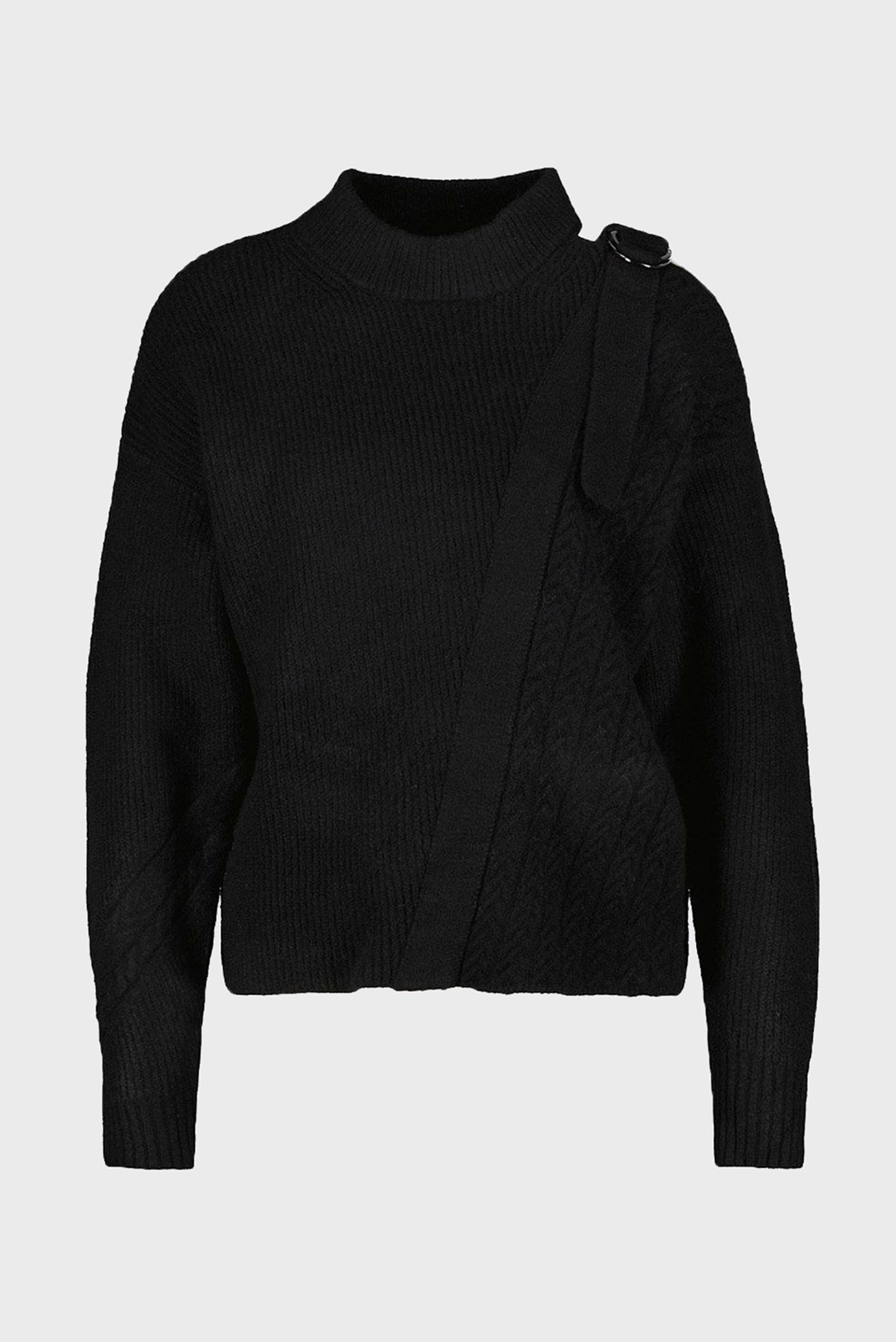 Женский черный свитер Черный M DKNY P3HSAK45 Женский черный свитер Черный M DKNY P3HSAK45