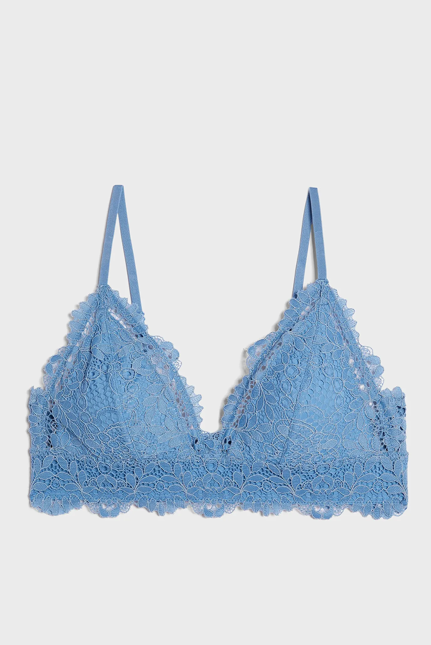 Жіночий блакитний бюстгальтер з м'якою трикутною чашкою SUCCESS 2