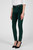 Женские зеленые велюровые брюки