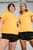 Женская оранжевая футболка RUN FAVORITE Women's Tee