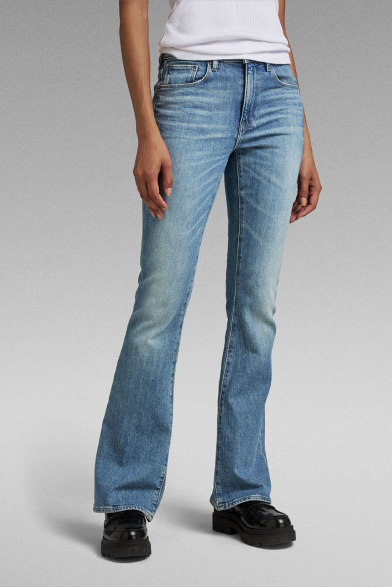 Жіночі сині джинси 3301 Flare 1