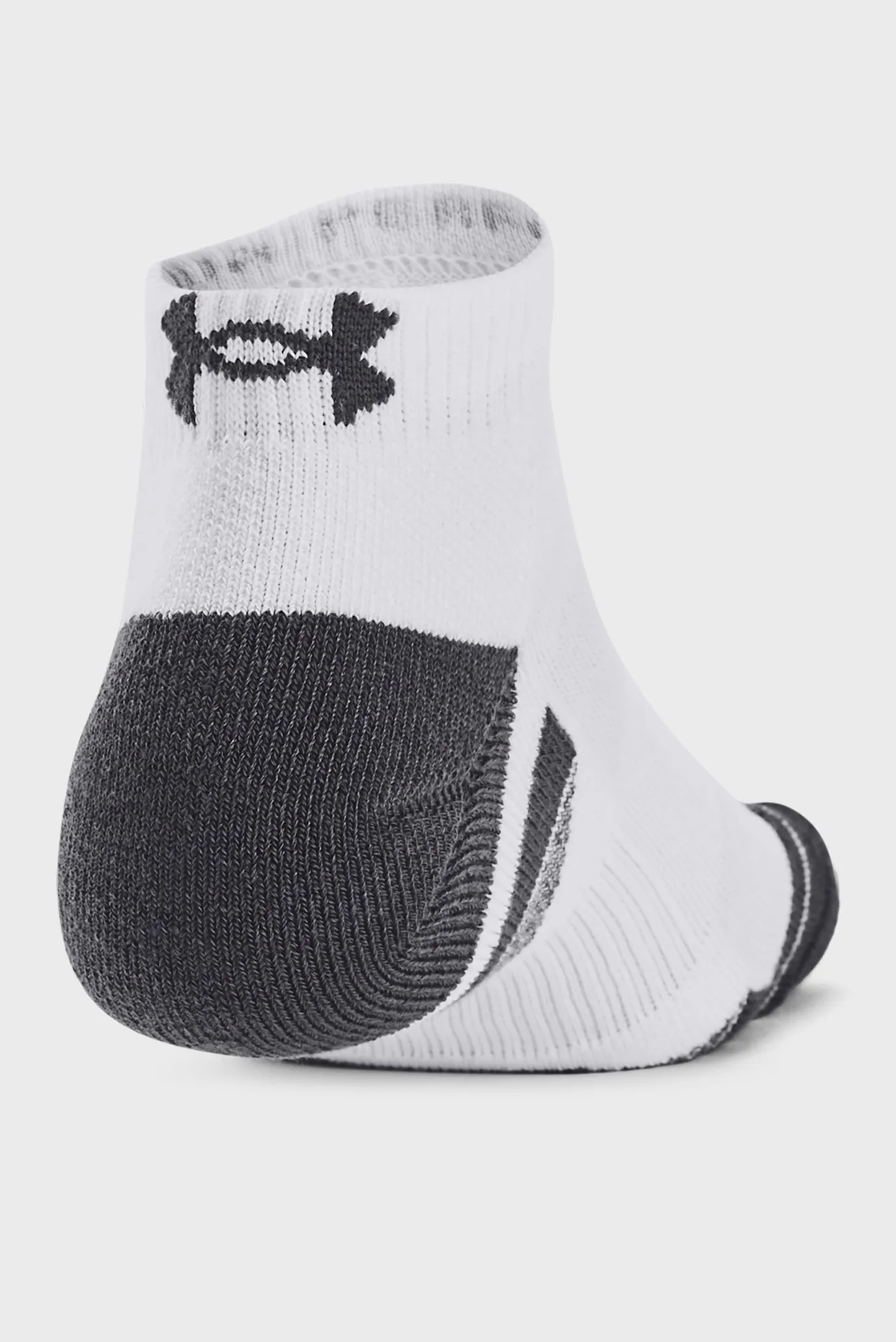 Белые носки (3 пары) UA Performance Tech 3pk Low 4