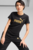 Женская черная футболка ESS METALLIC No. 1 Logo Tee Women