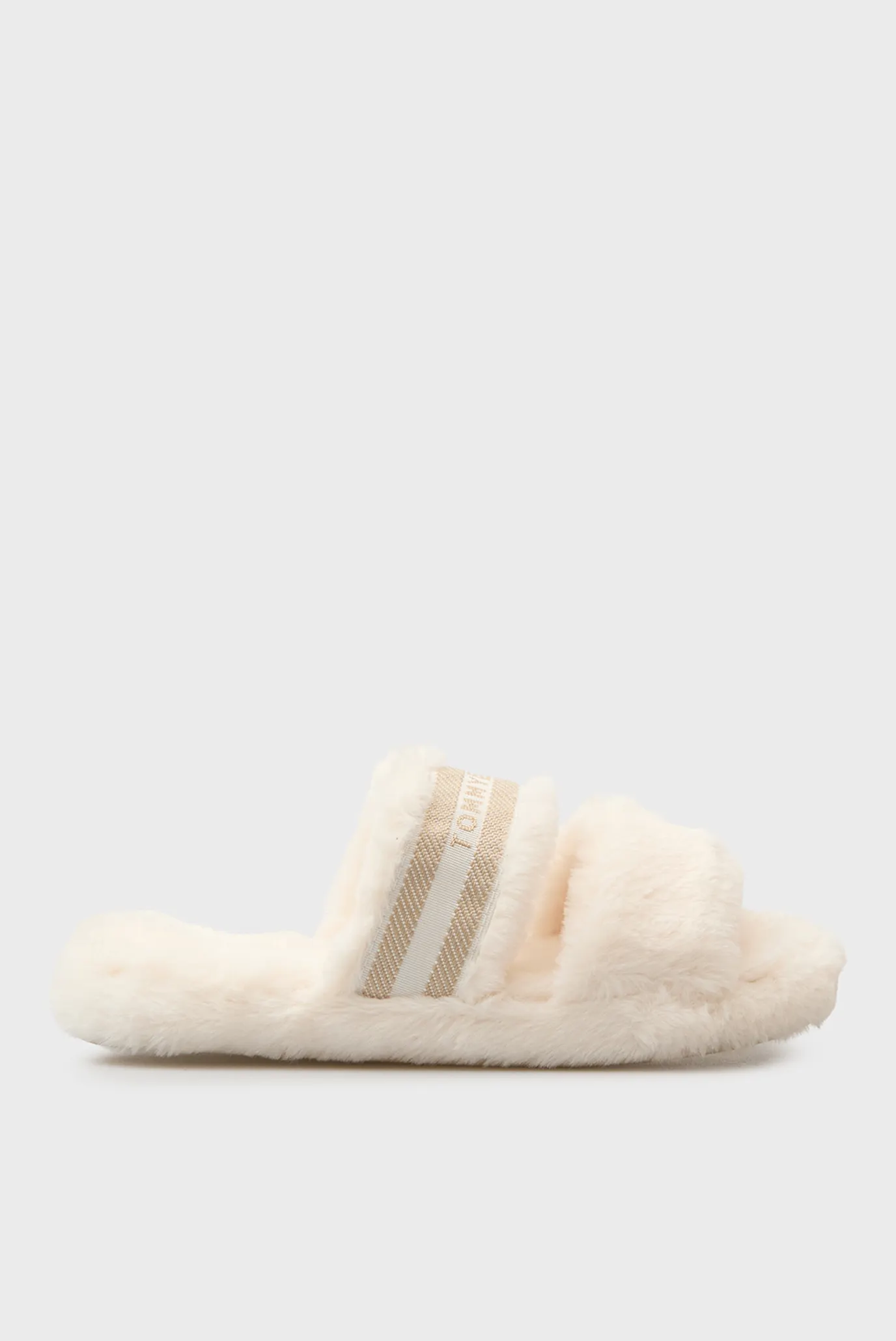 Женские белые тапочки SLIPPER 1