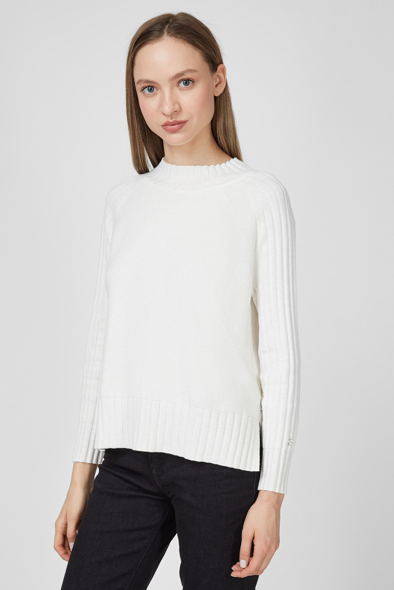 calvin klein ribbed sweater