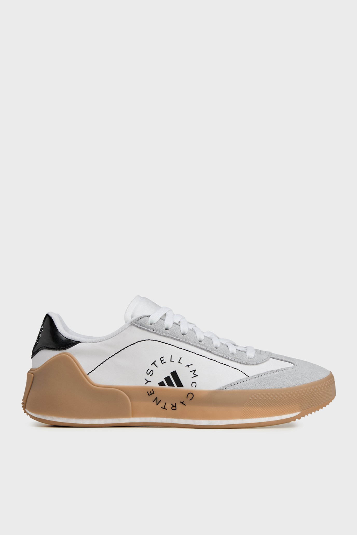 Женские белые кроссовки adidas by Stella McCartney Court Boost 1