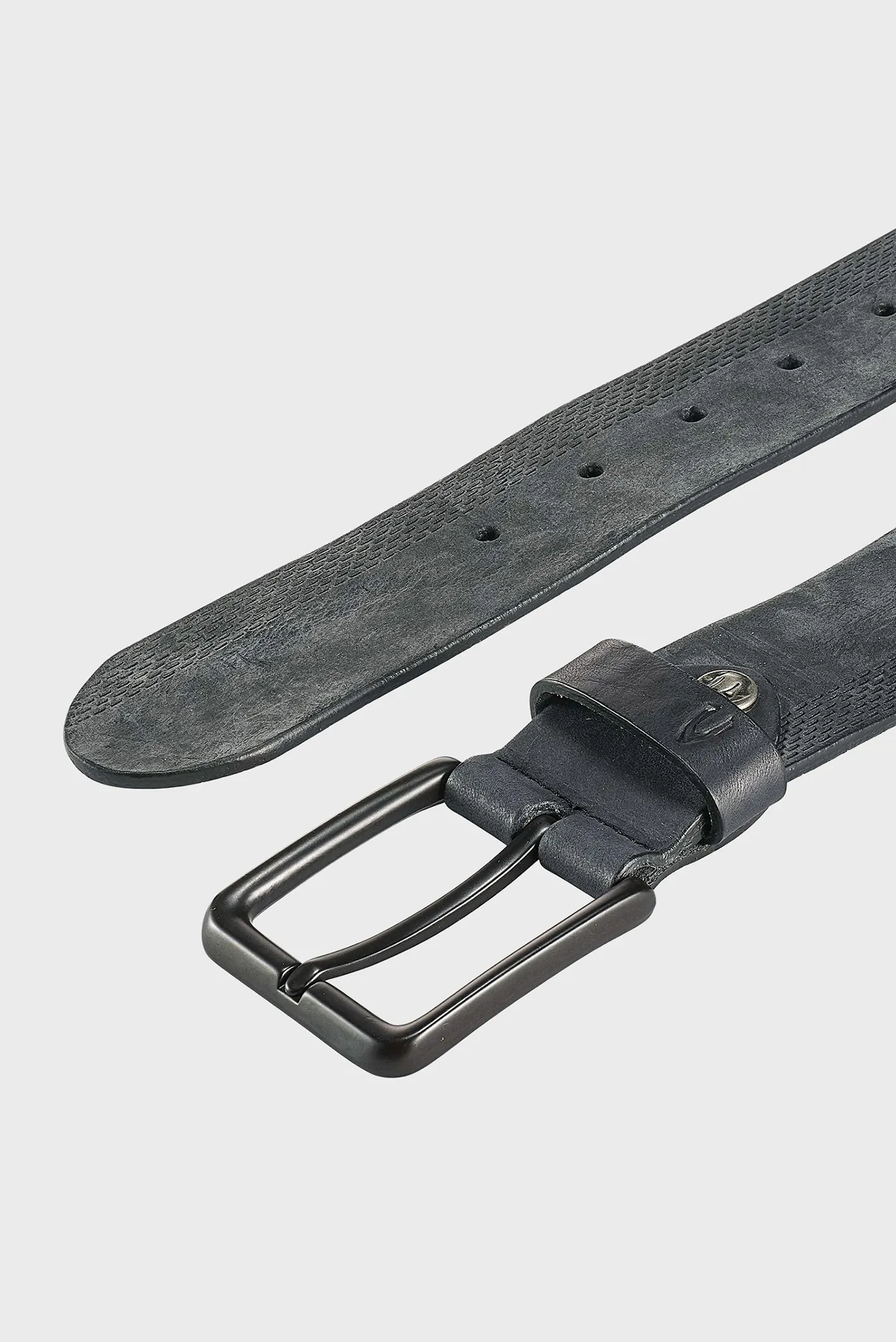 Черный кожаный ремень 2