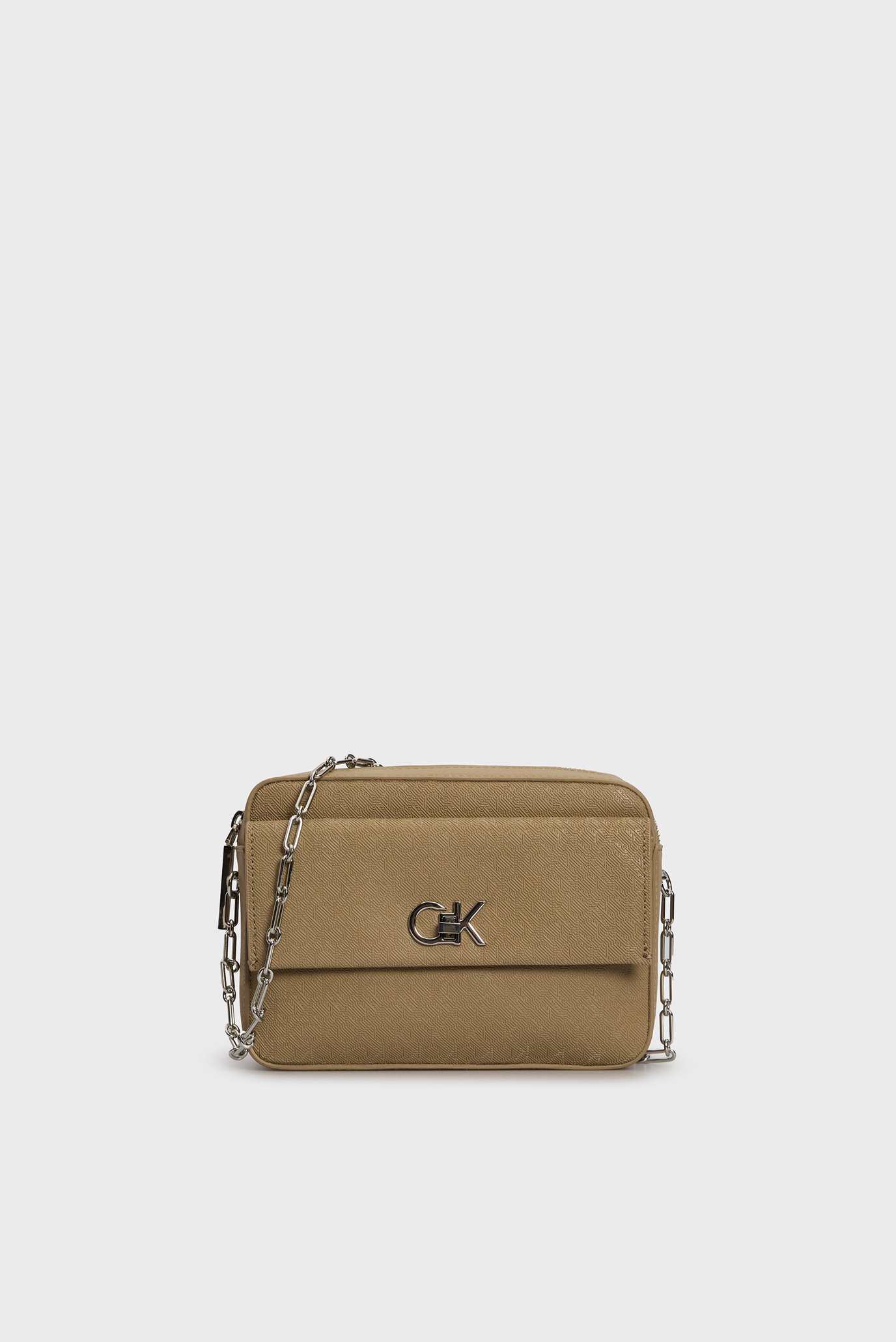 Женская бежевая сумка CK CAMERA BAG W POCKET_MONO 1